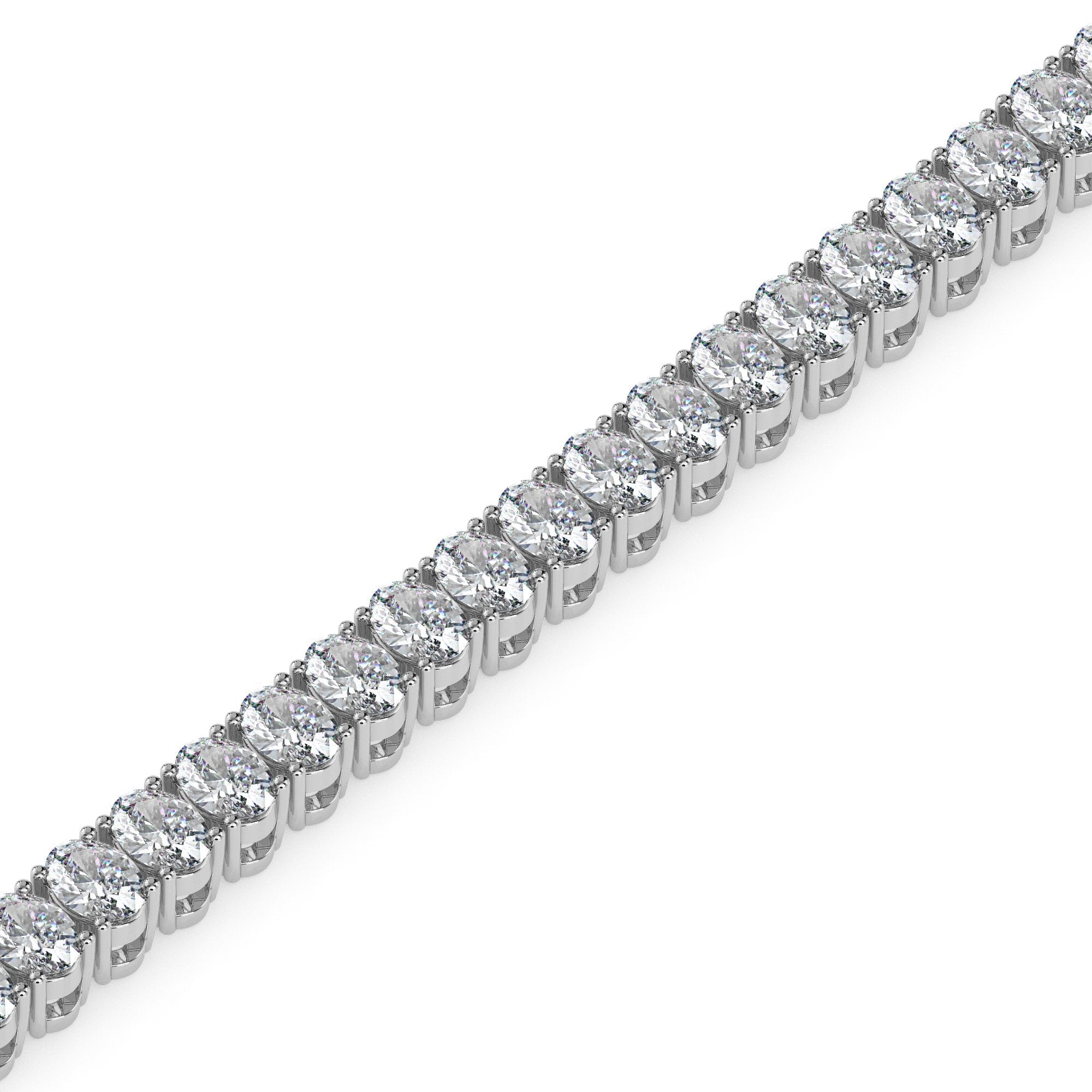 3 ctw Oval Tennis Bracelet