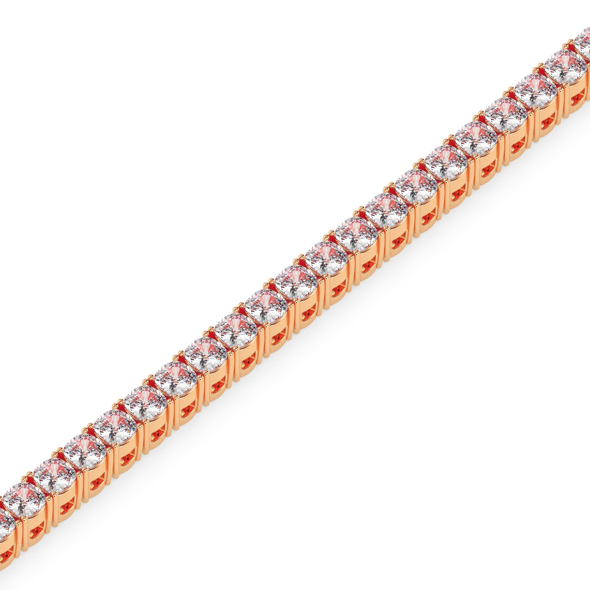 Cushion Tennis Bracelet