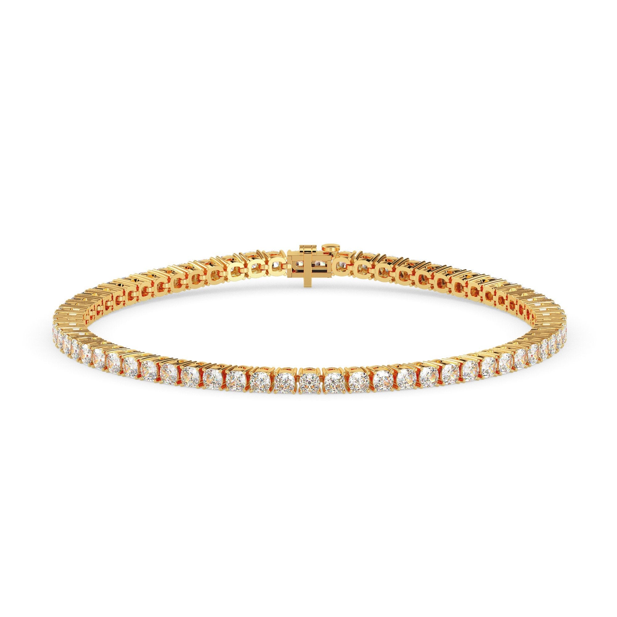 Cushion Tennis Bracelet