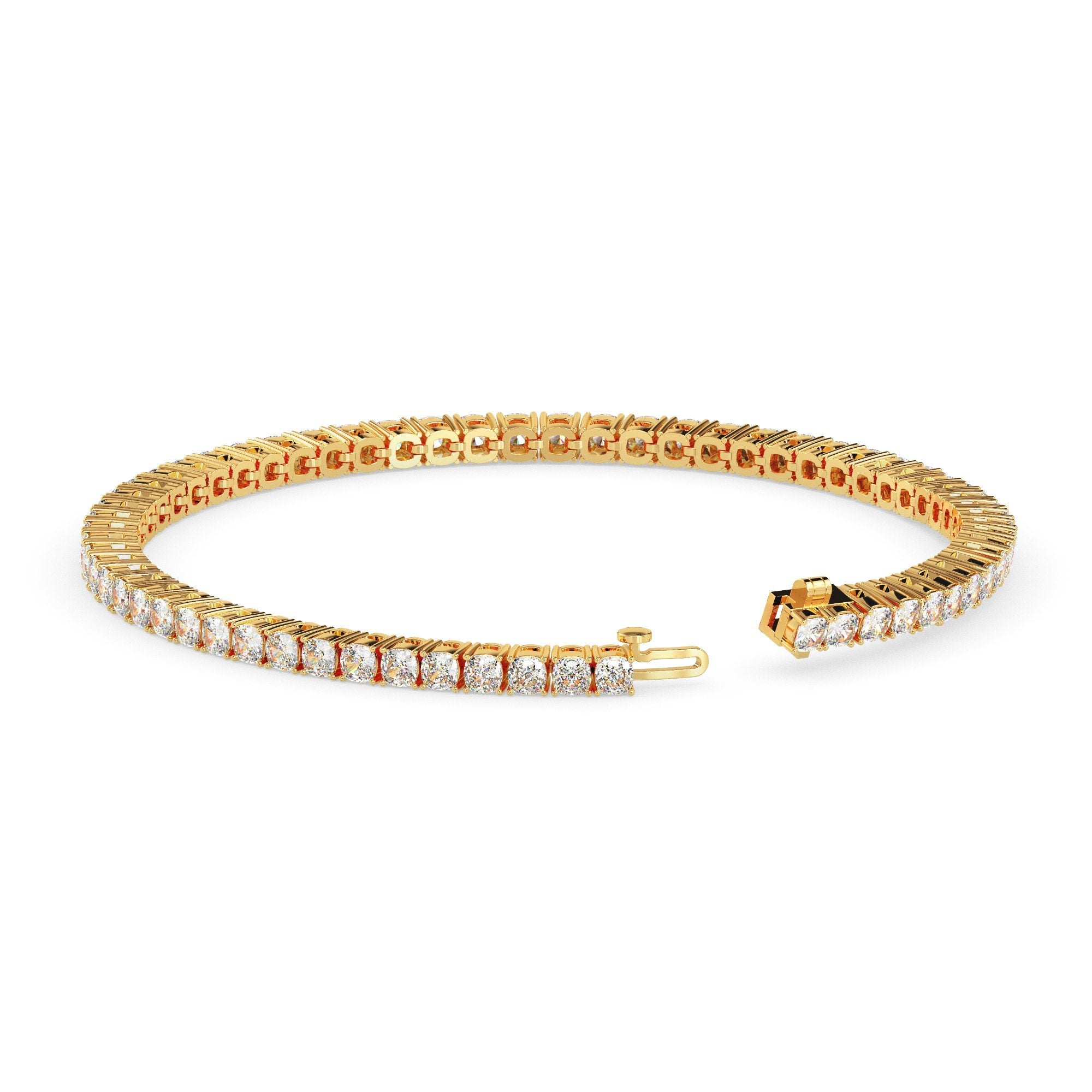 Cushion Tennis Bracelet