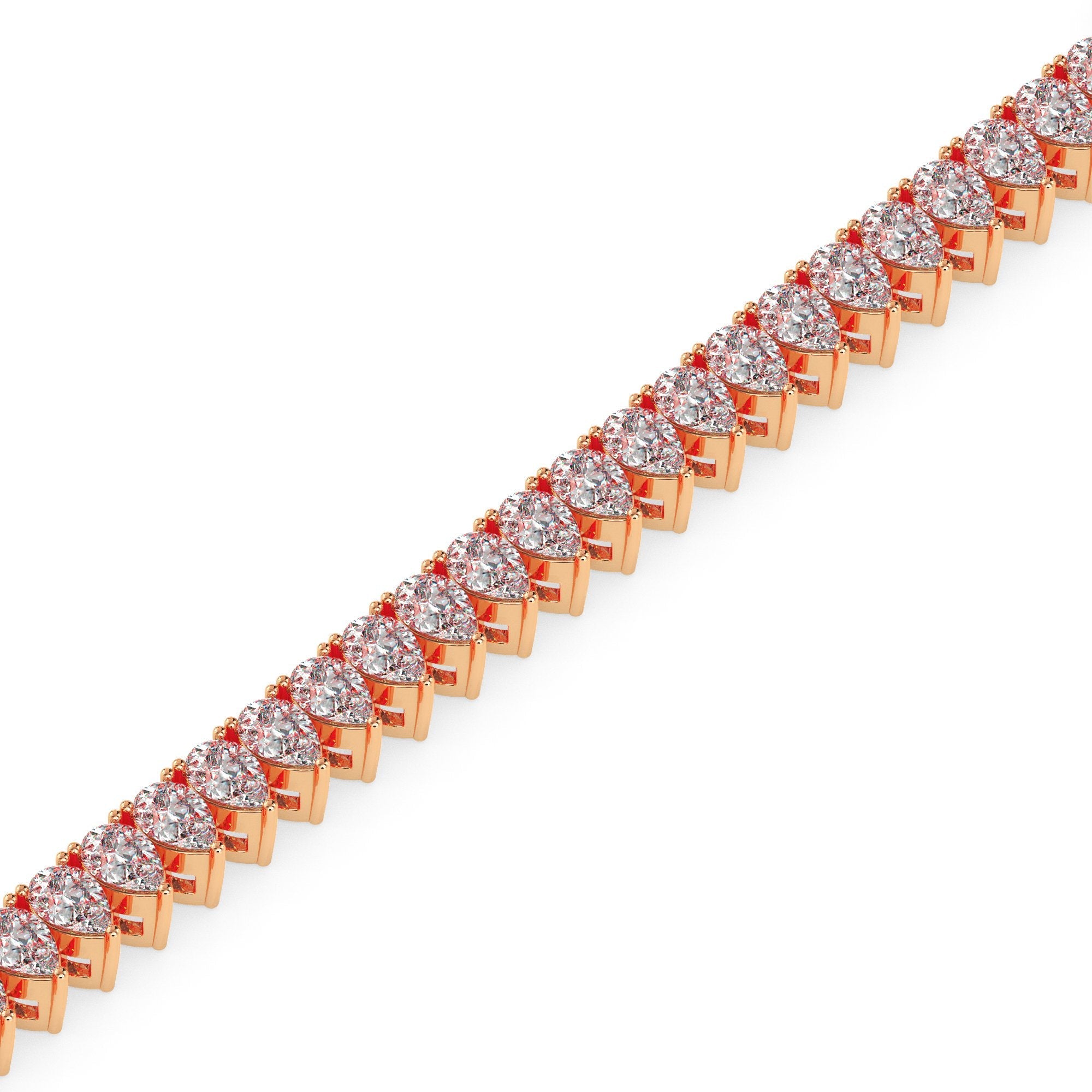 Bracelet de tennis poire