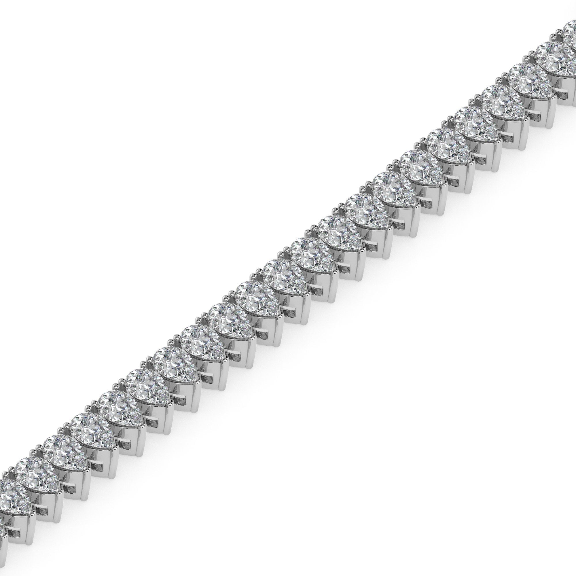 Pear Tennis Bracelet