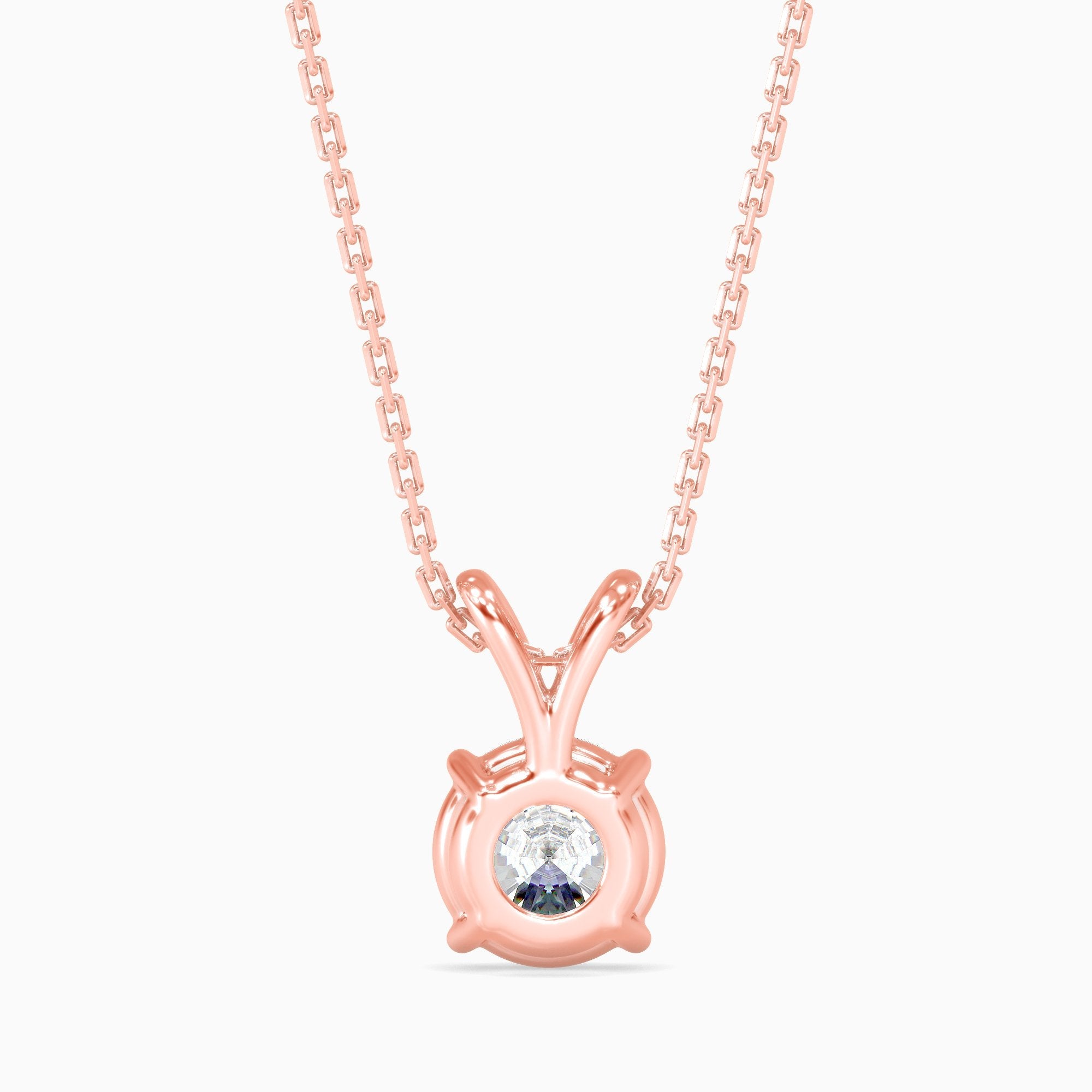 1 ctw Solitaire Round Pendant