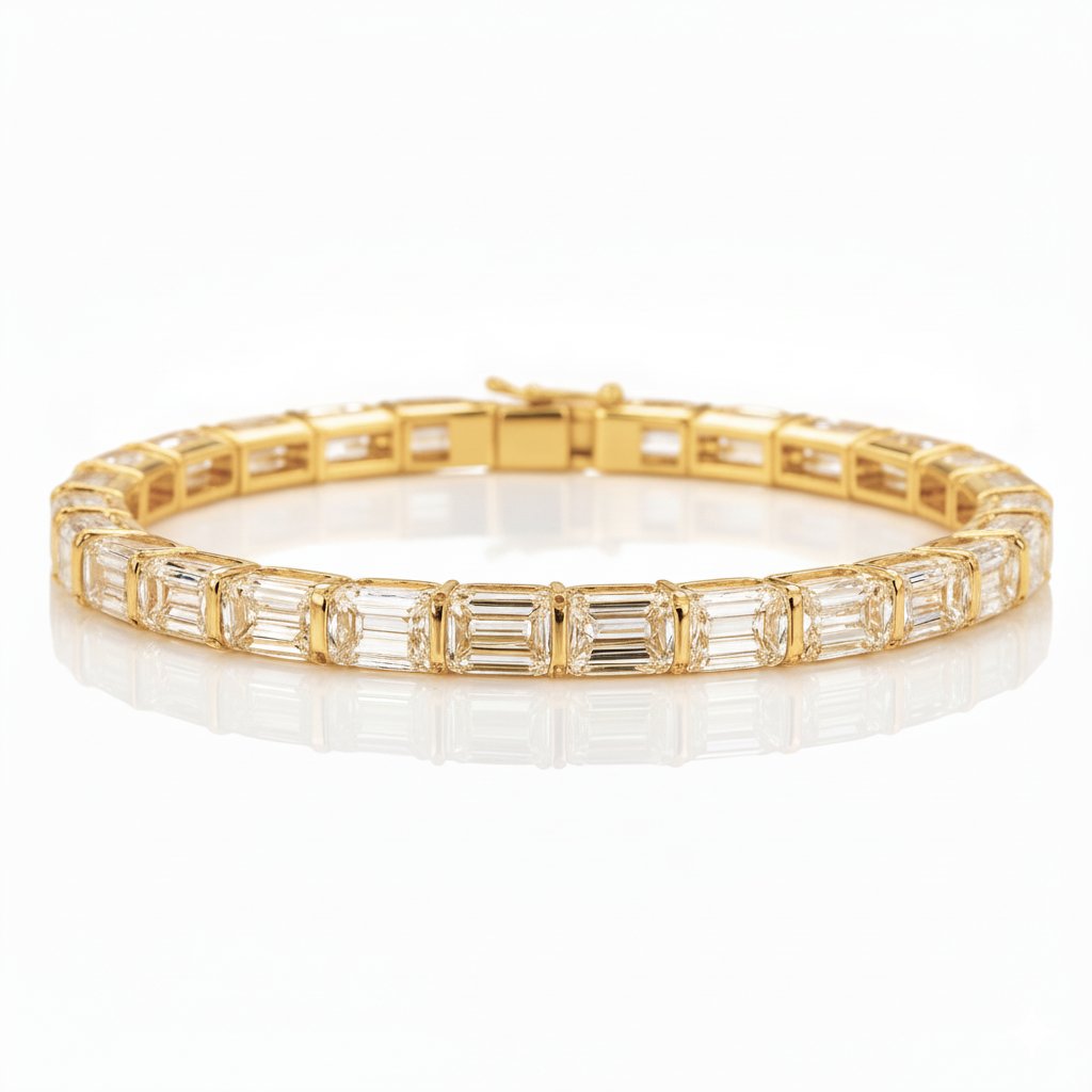 East West Tennis Bracelet