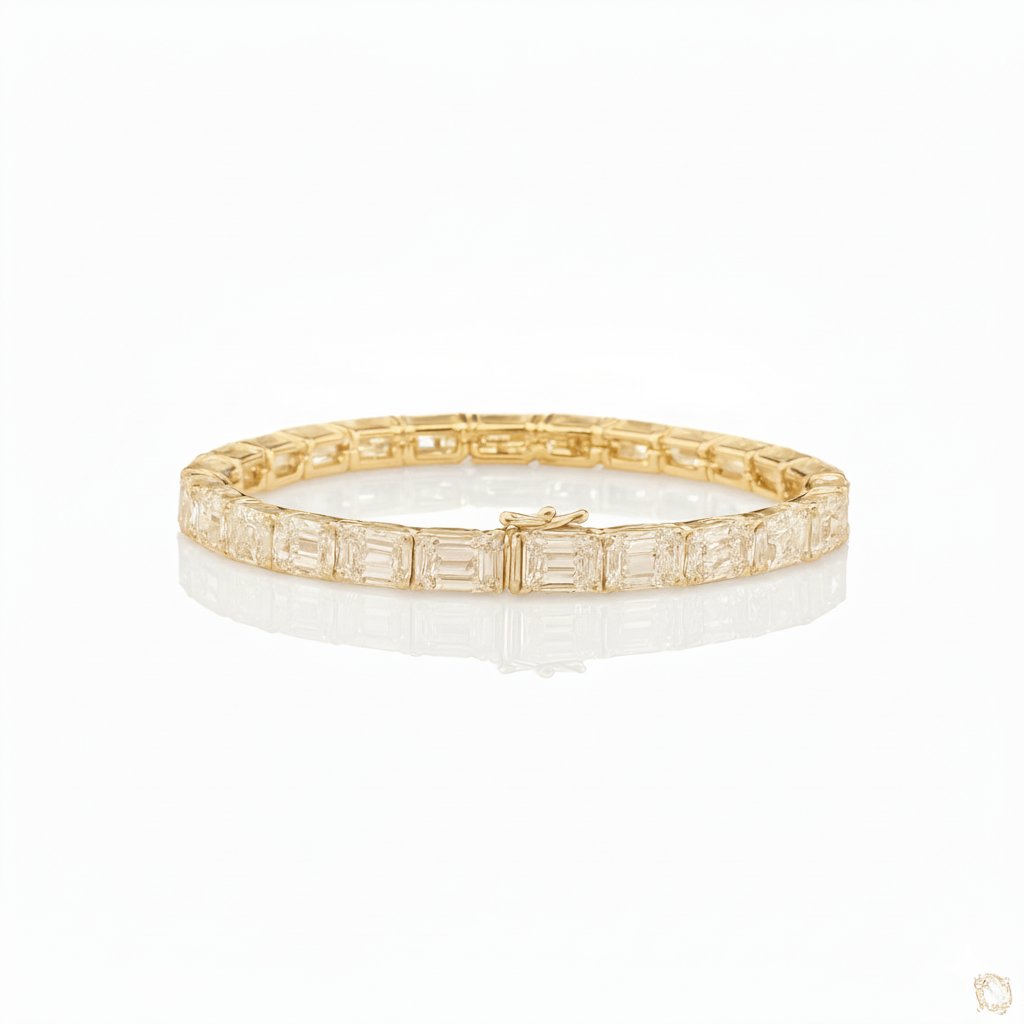 East West Tennis Bracelet