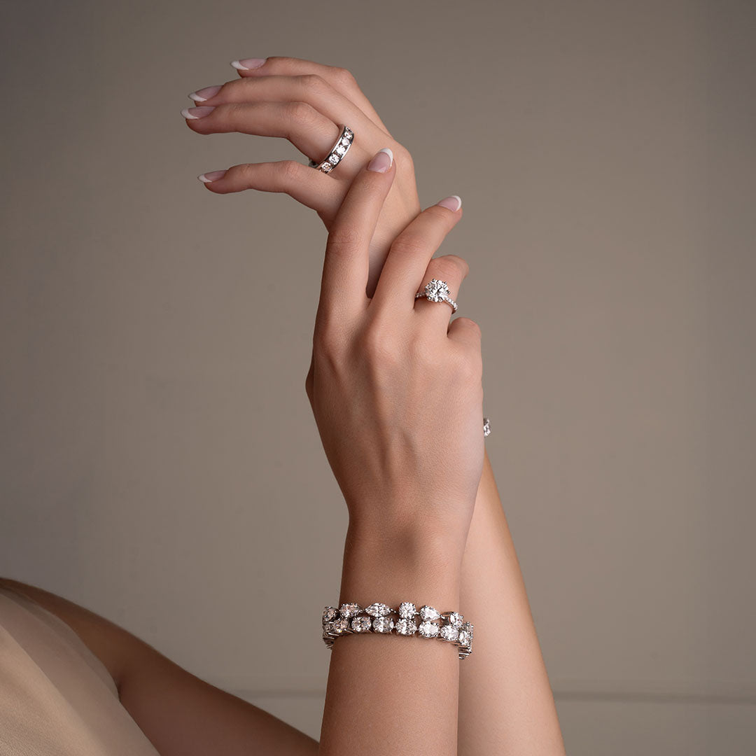 3 ctw Oval Tennis Bracelet