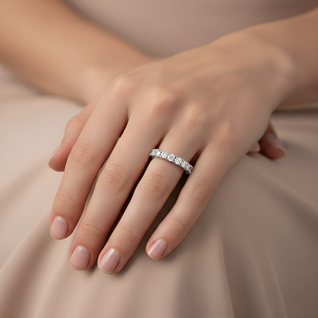 1 ctw Round Wedding Band