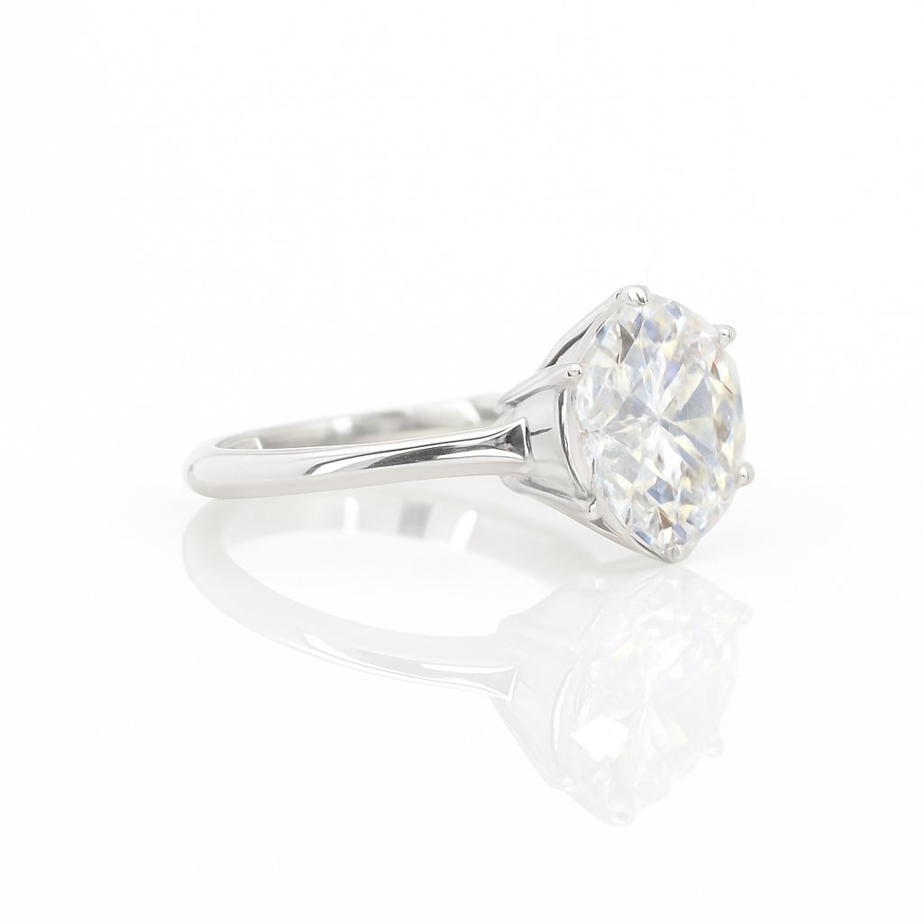 Bague Solitaire Six Griffes
