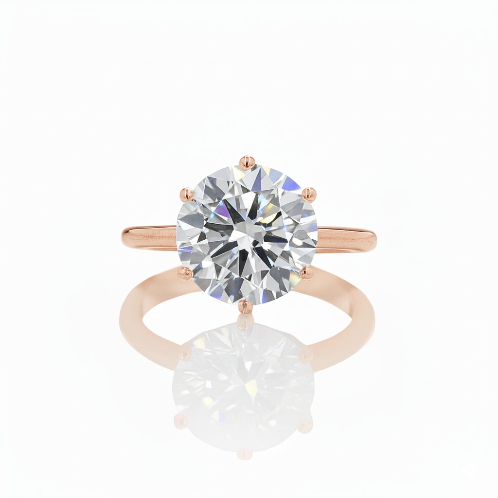 Bague Solitaire Six Griffes