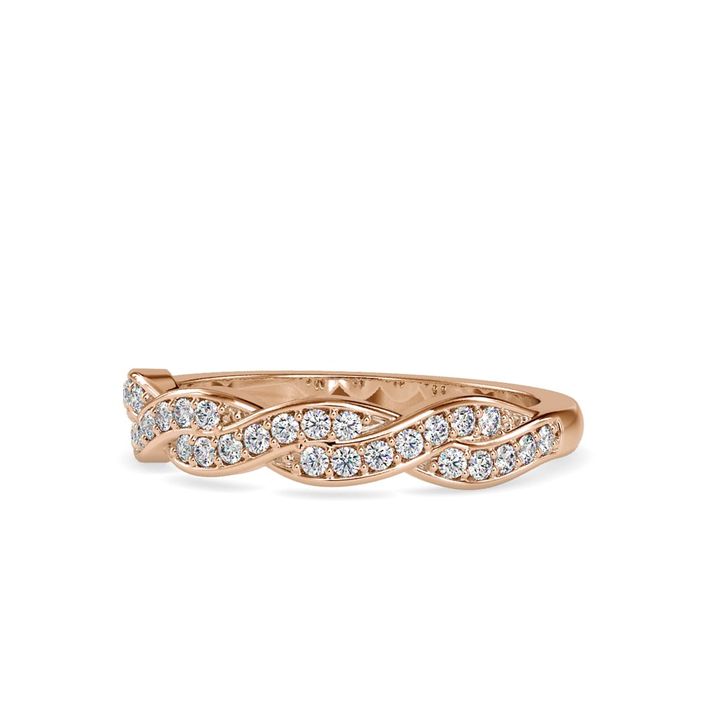 1 ctw Twisted Eternity Band