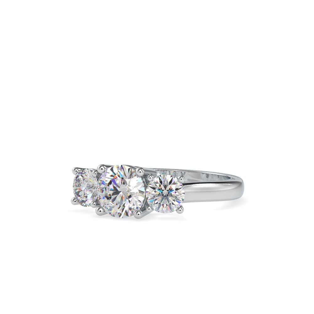 Carissa Tri Circle Radiance Setting