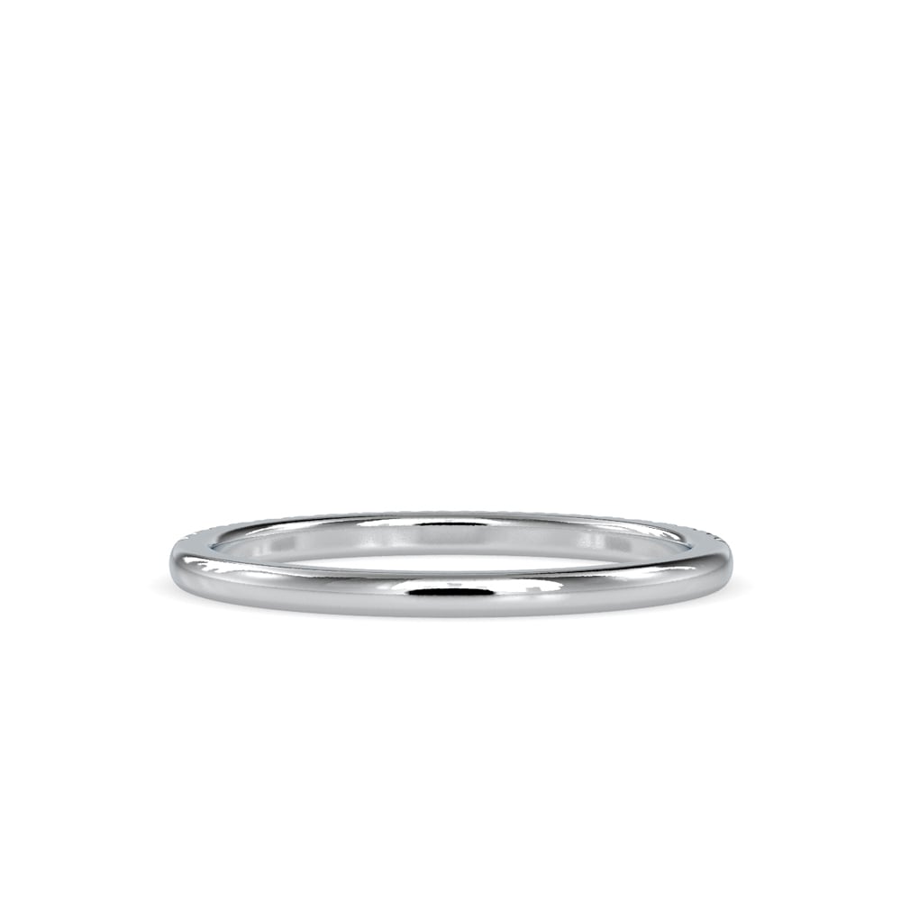 Round Embed Anniversary Ring