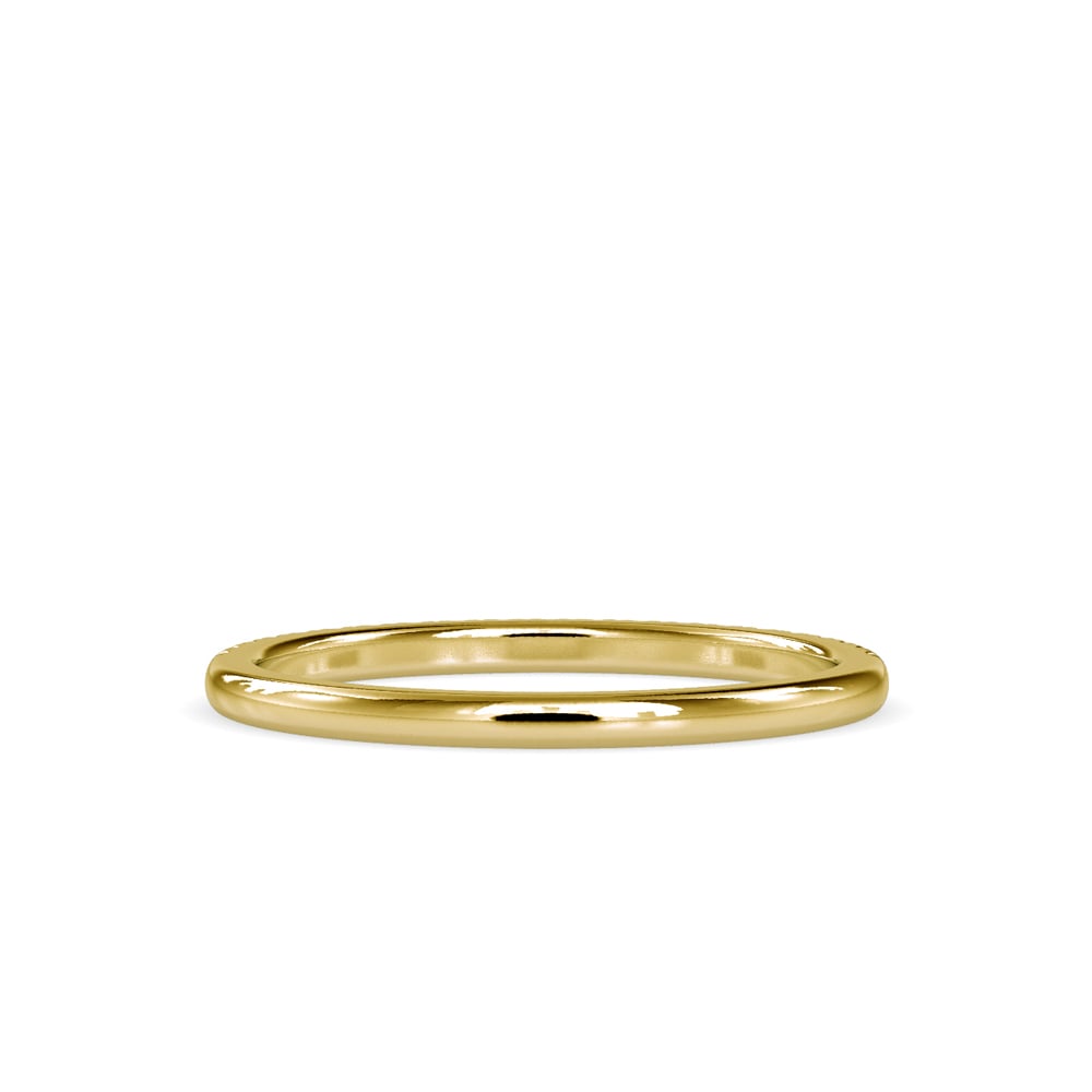 Round Embed Anniversary Ring