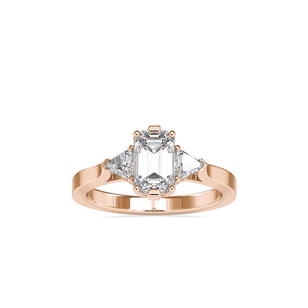 Stellar Prism Emerald Setting
