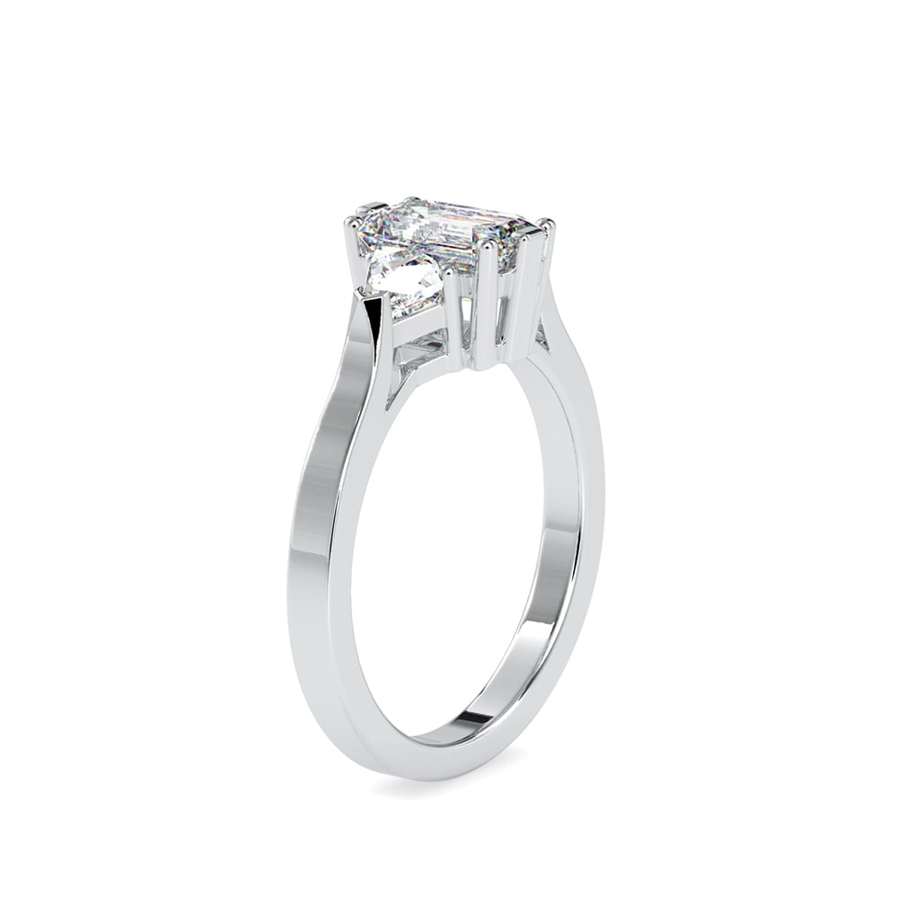 Stellar Prism Emerald Setting