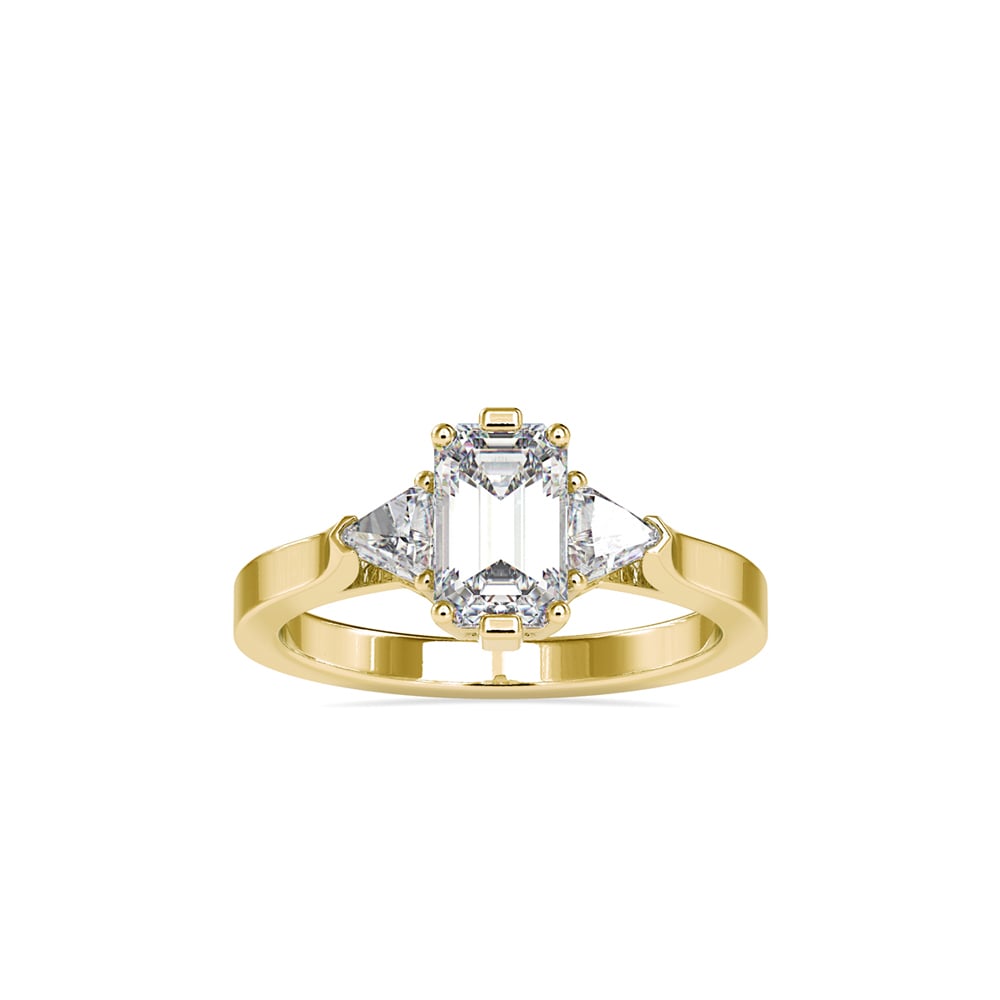 Stellar Prism Emerald Setting
