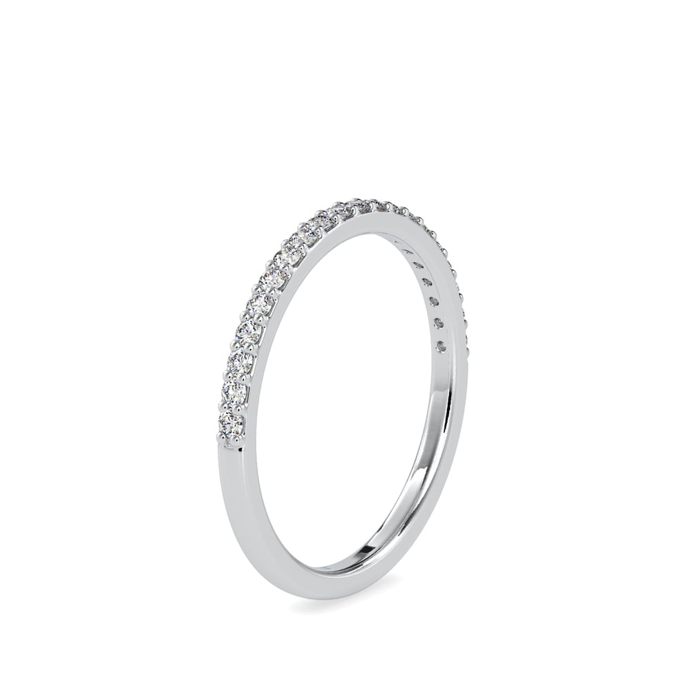 Shared Prong Eternity Band