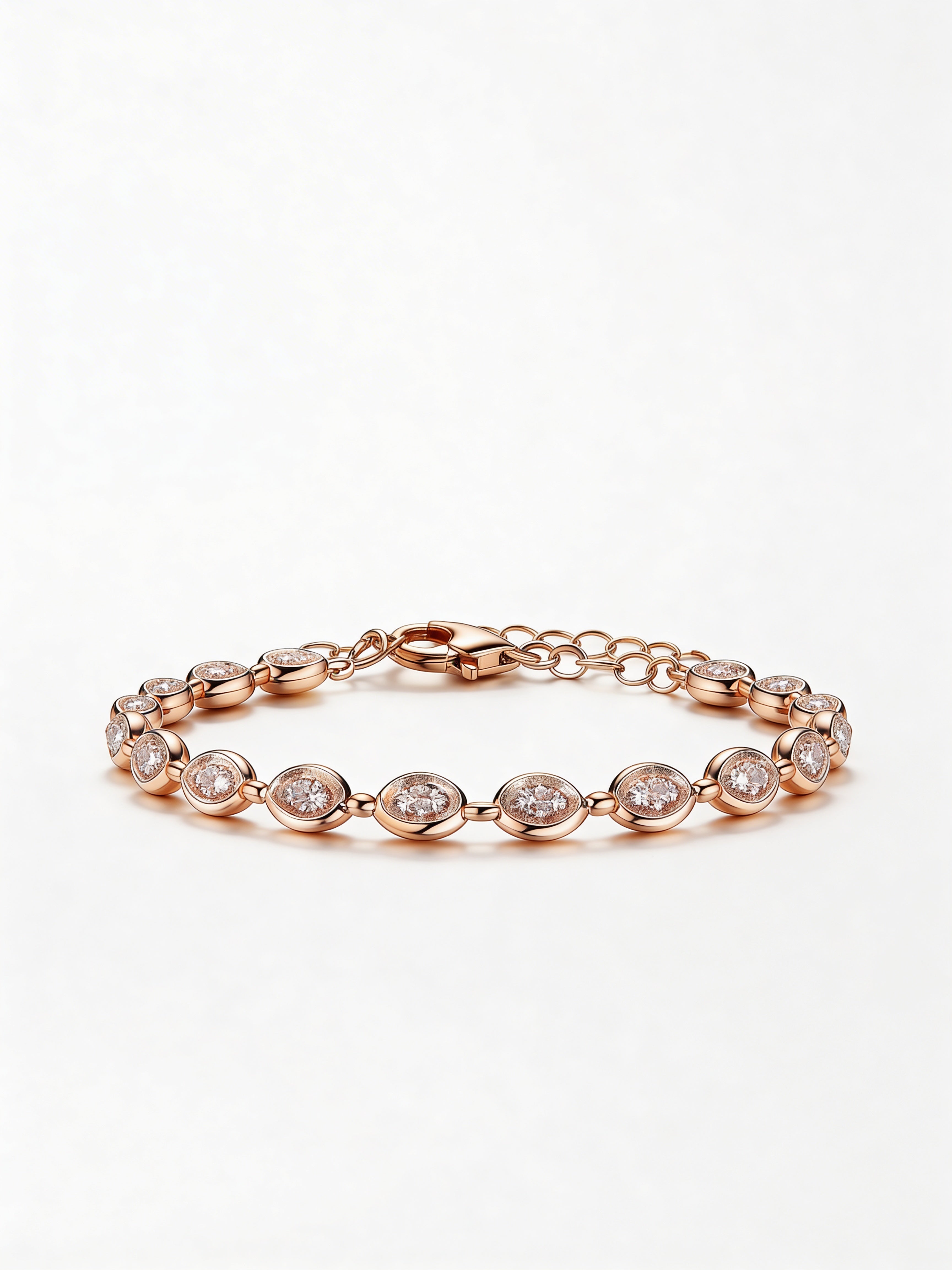 Mini Chaîne Diamant Bracelet