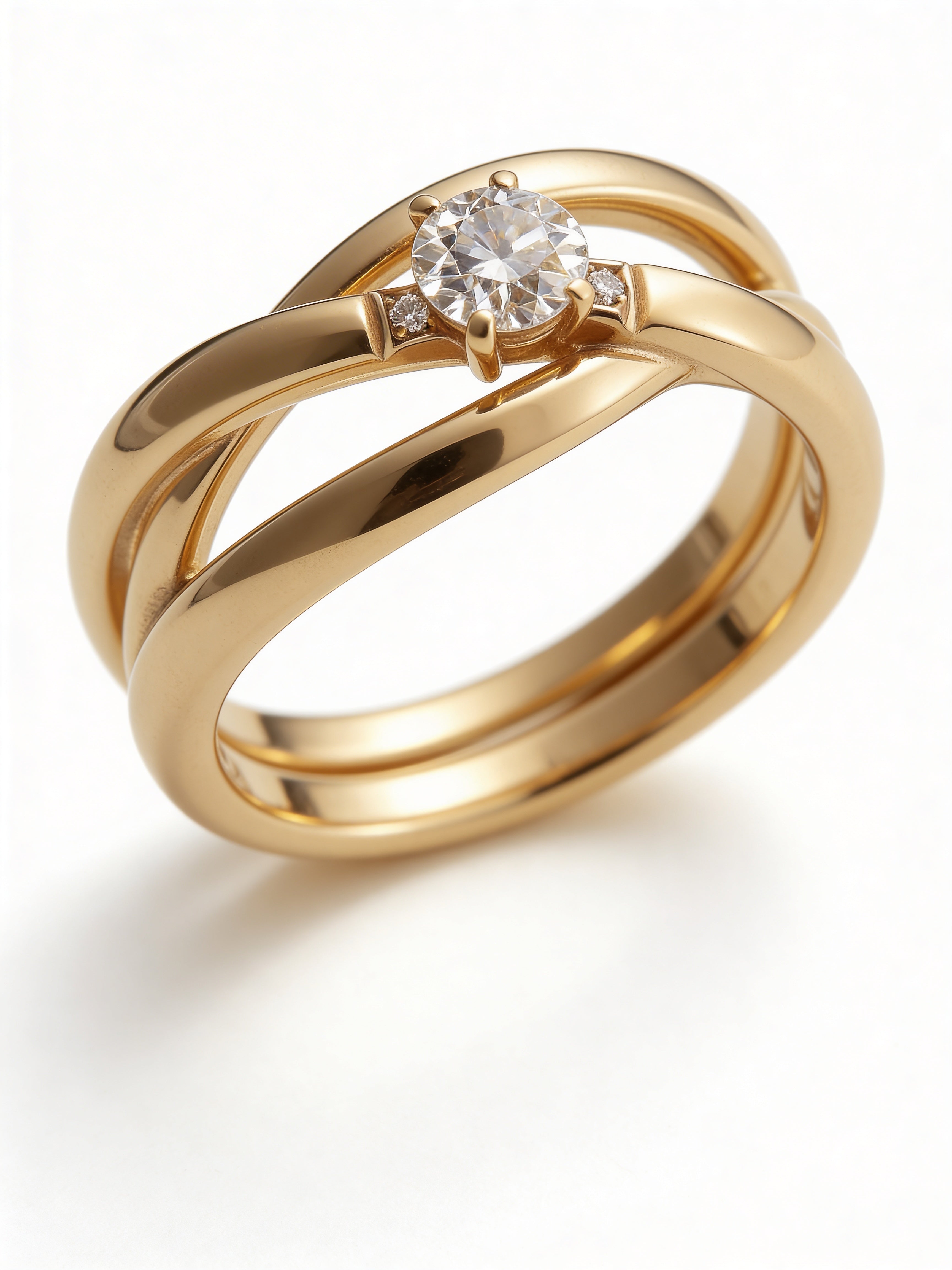 Spirale Solitaire Ring