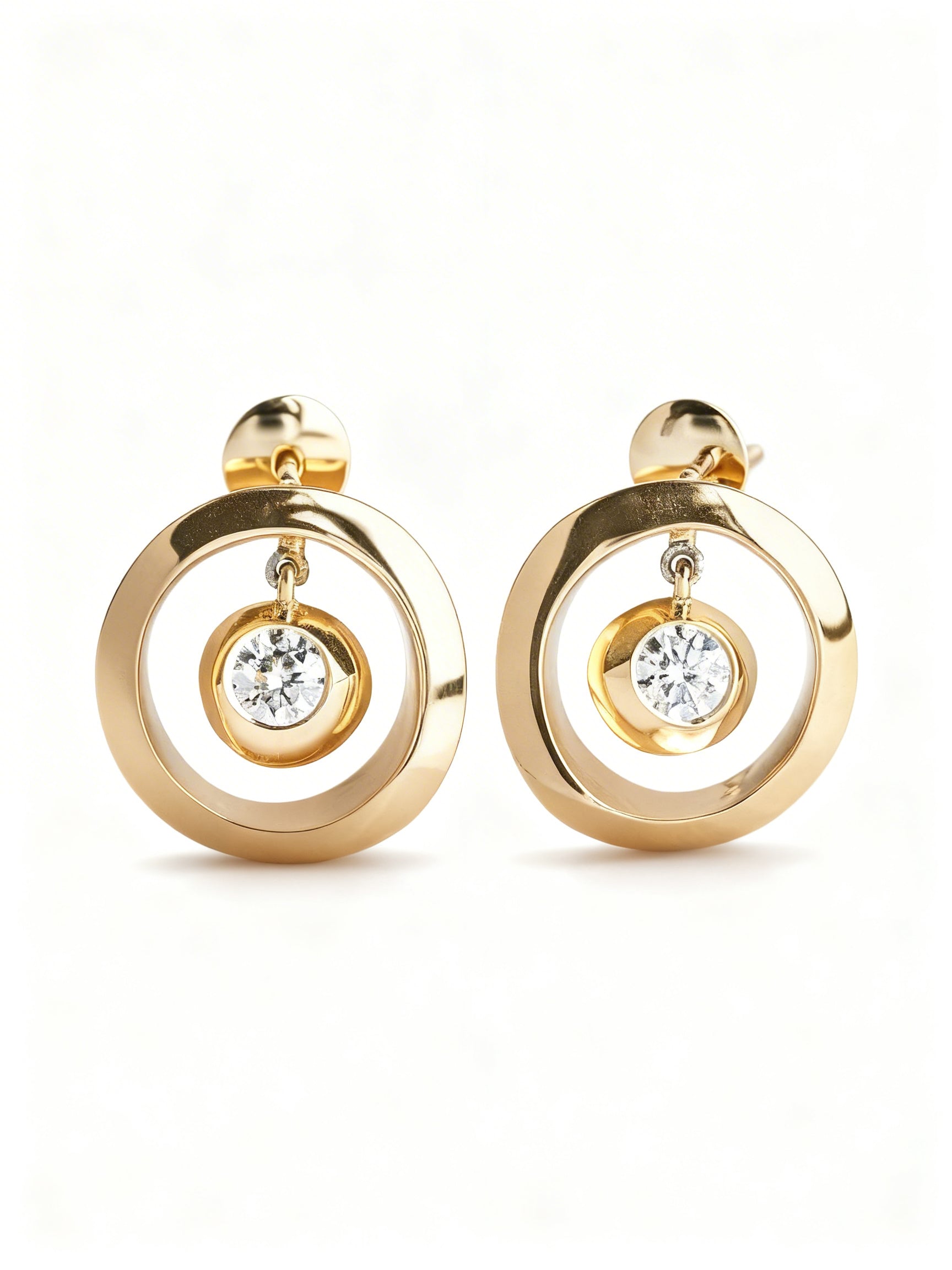 Médaille Lumière Stud Earrings