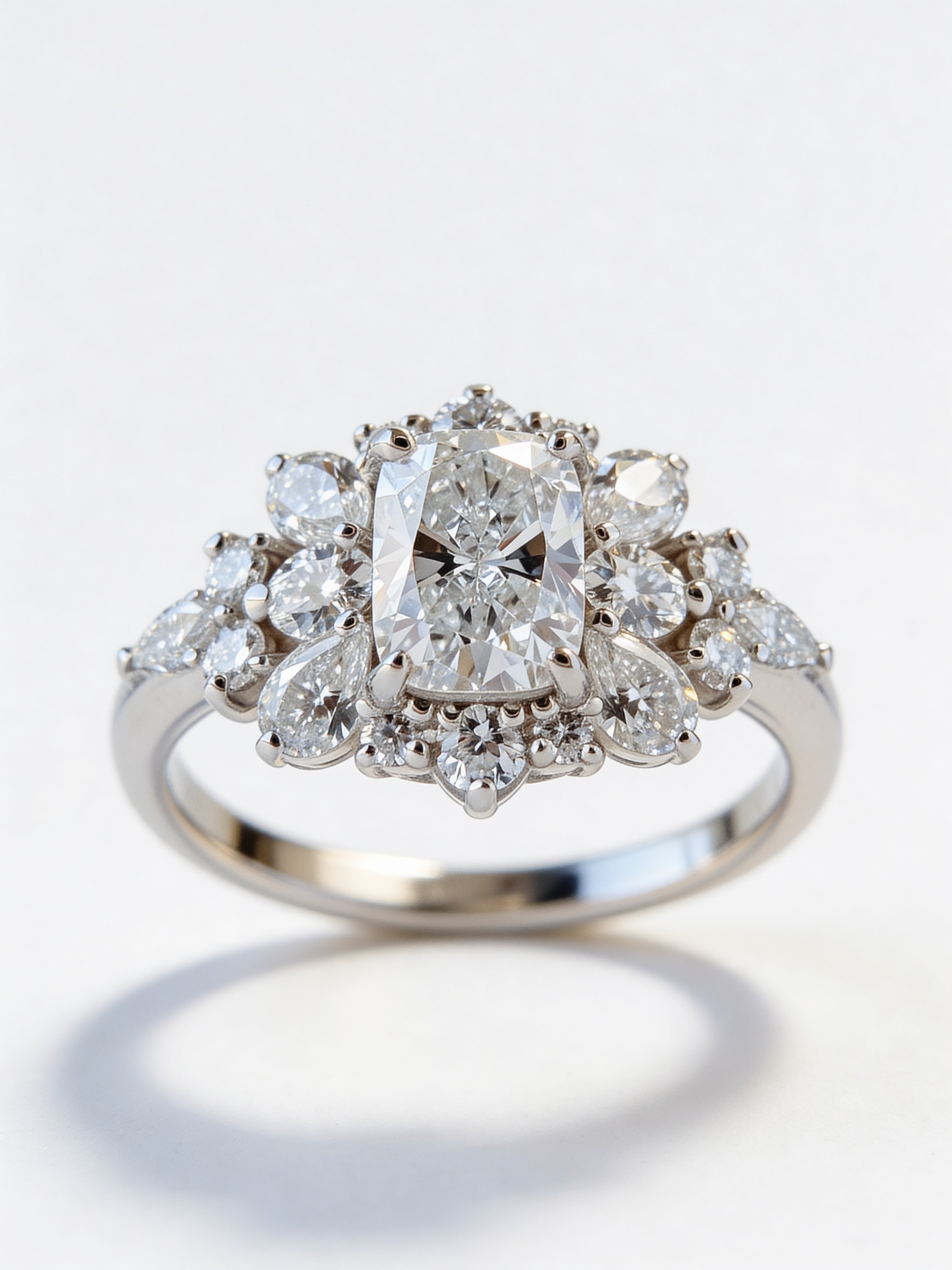 Fleur de Neige Ring
