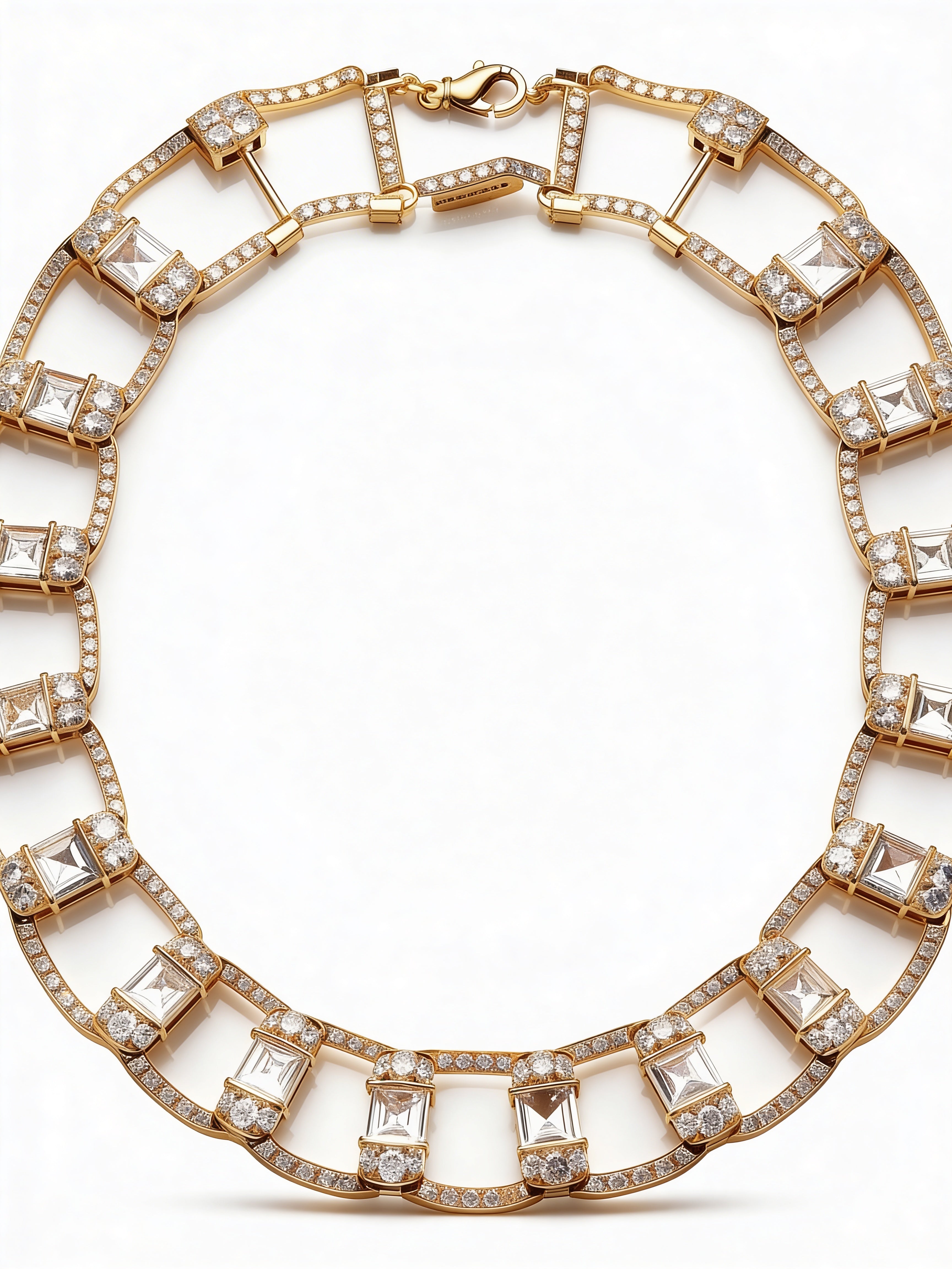 Collier Rivière Carrée