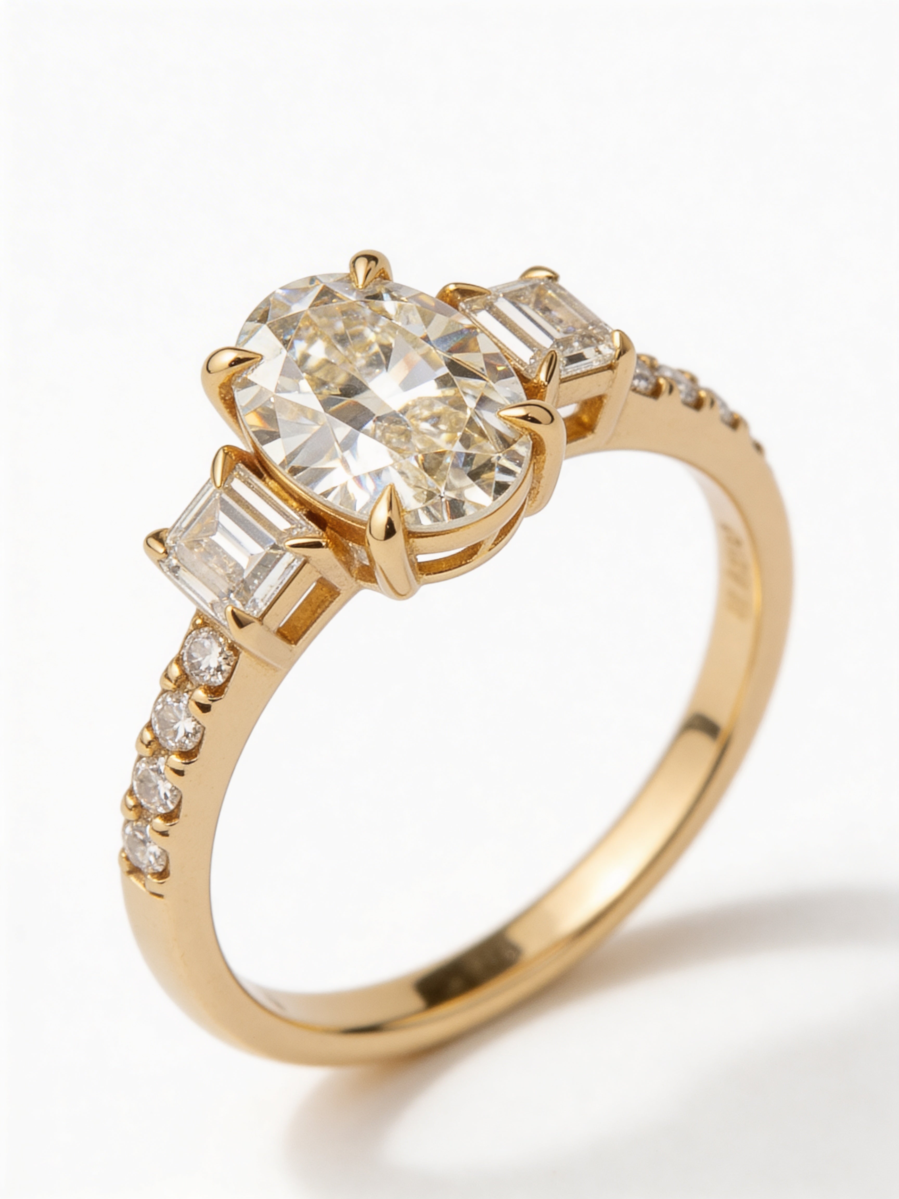 Solitaire Lumière Ring