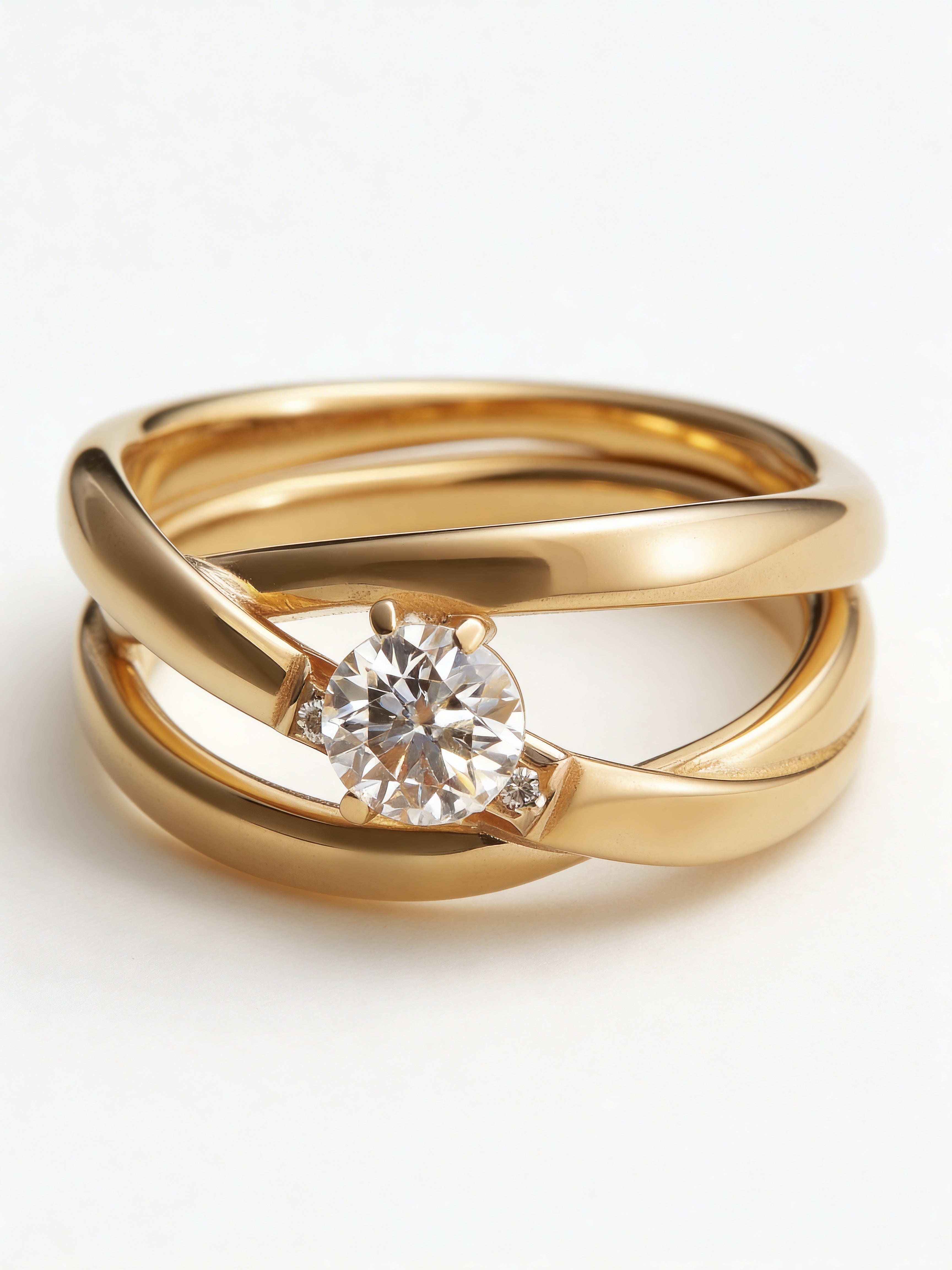 Spirale Solitaire Ring
