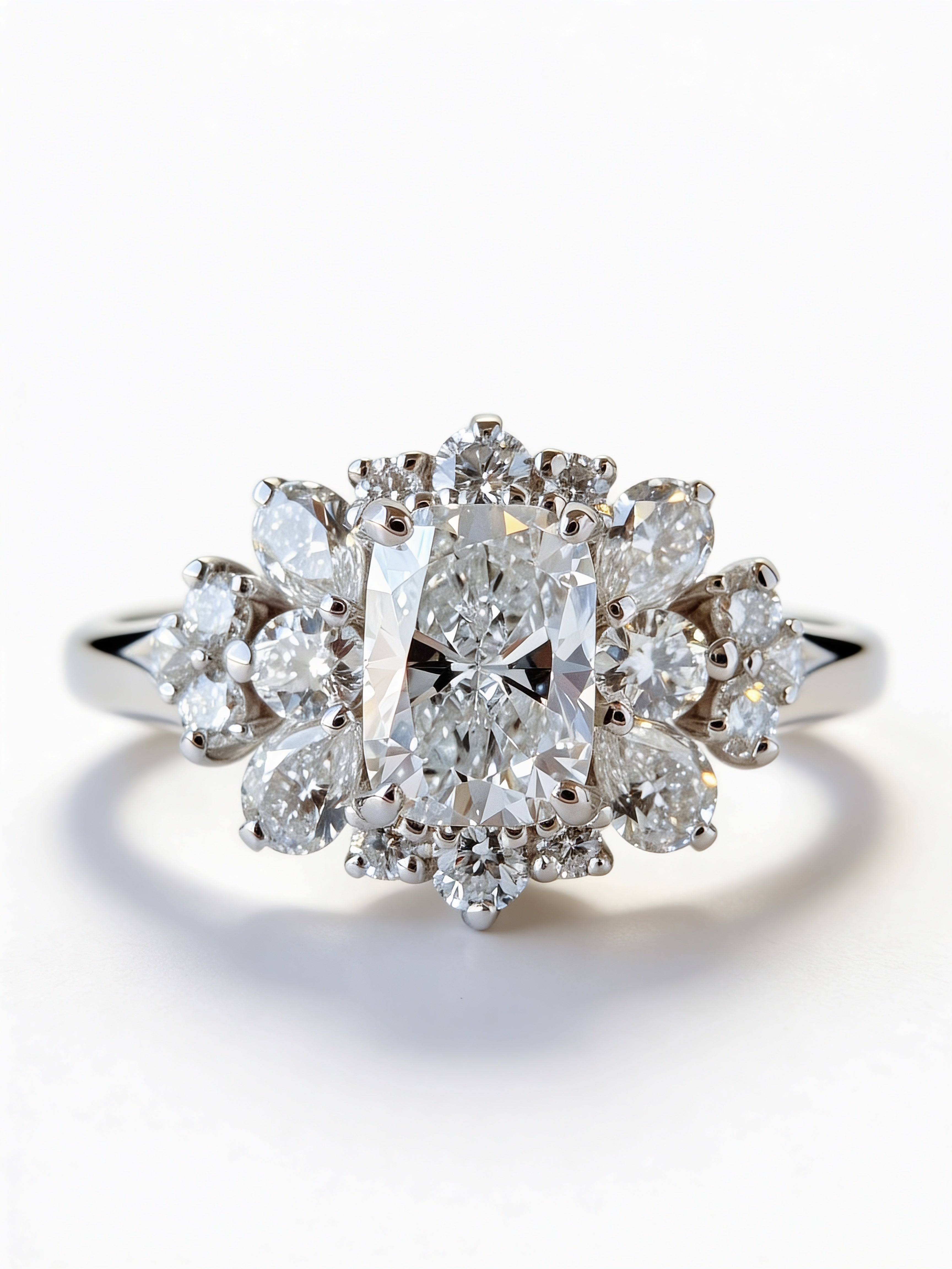 Fleur de Neige Ring