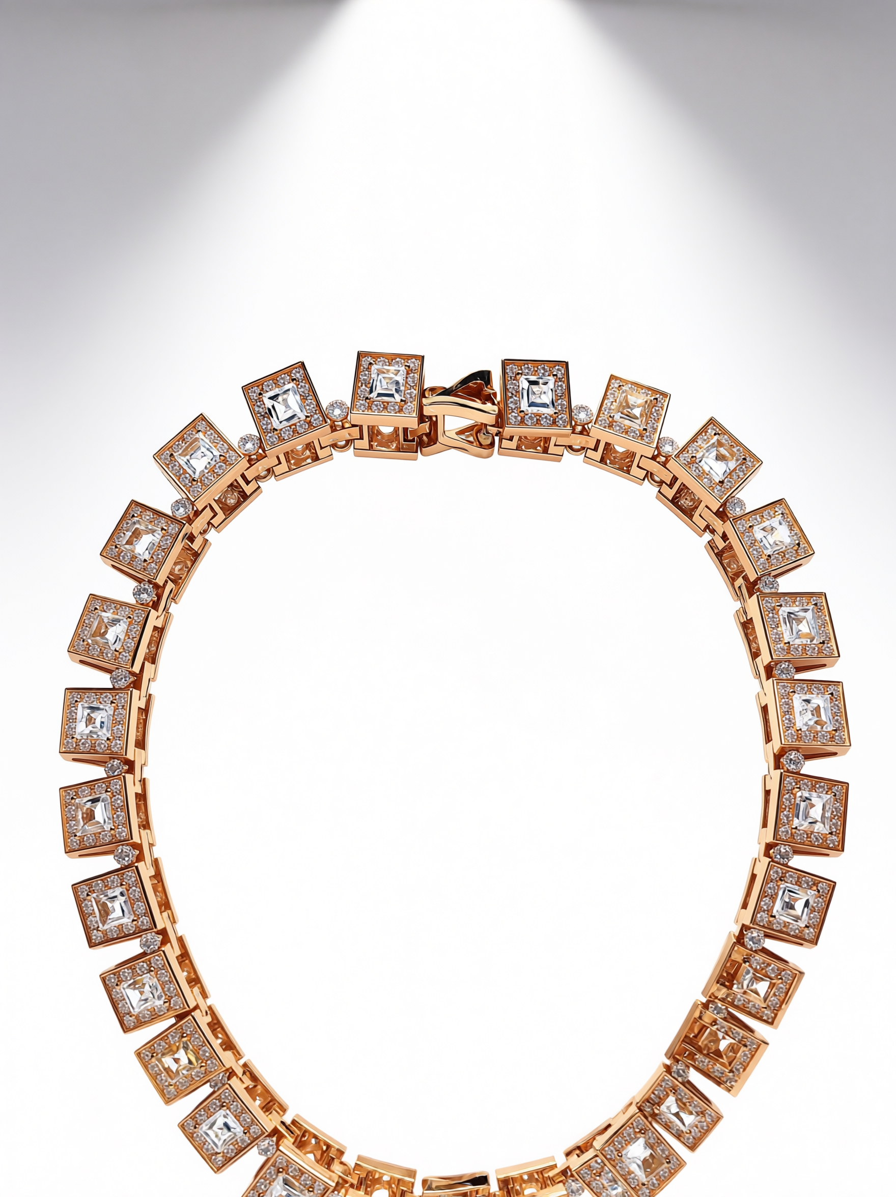 Collier Galerie Rose