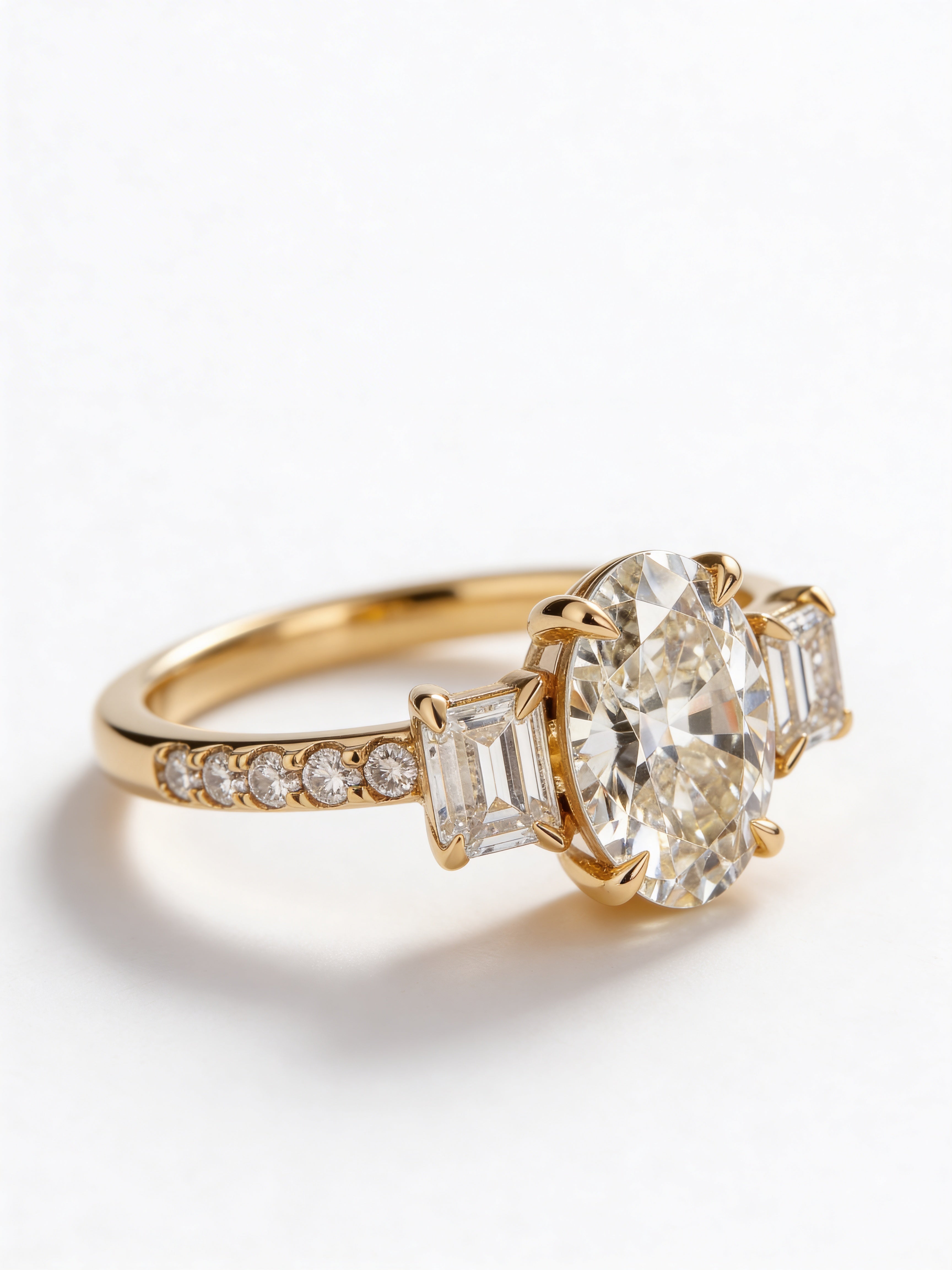 Solitaire Lumière Ring