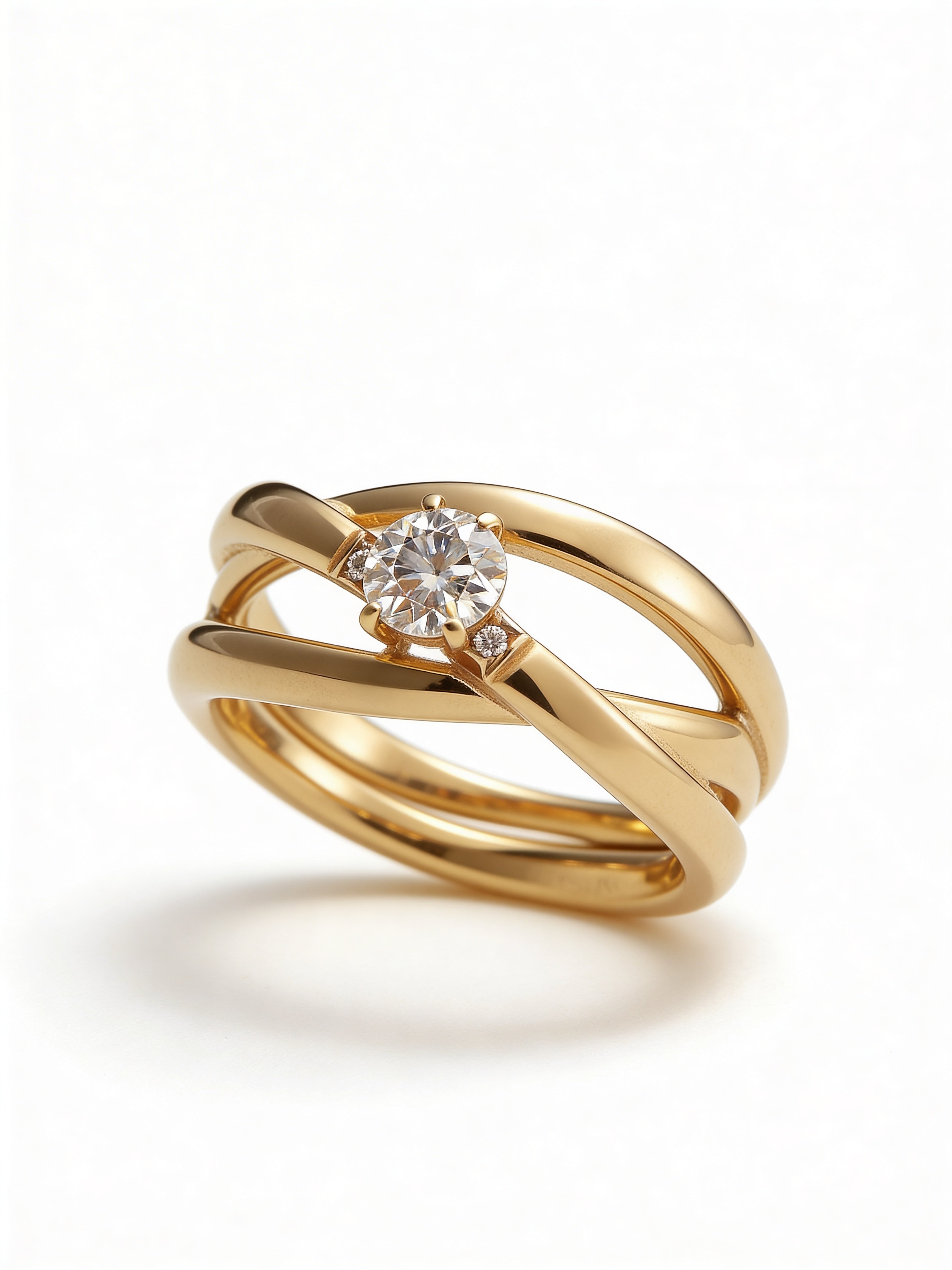 Spirale Solitaire Ring