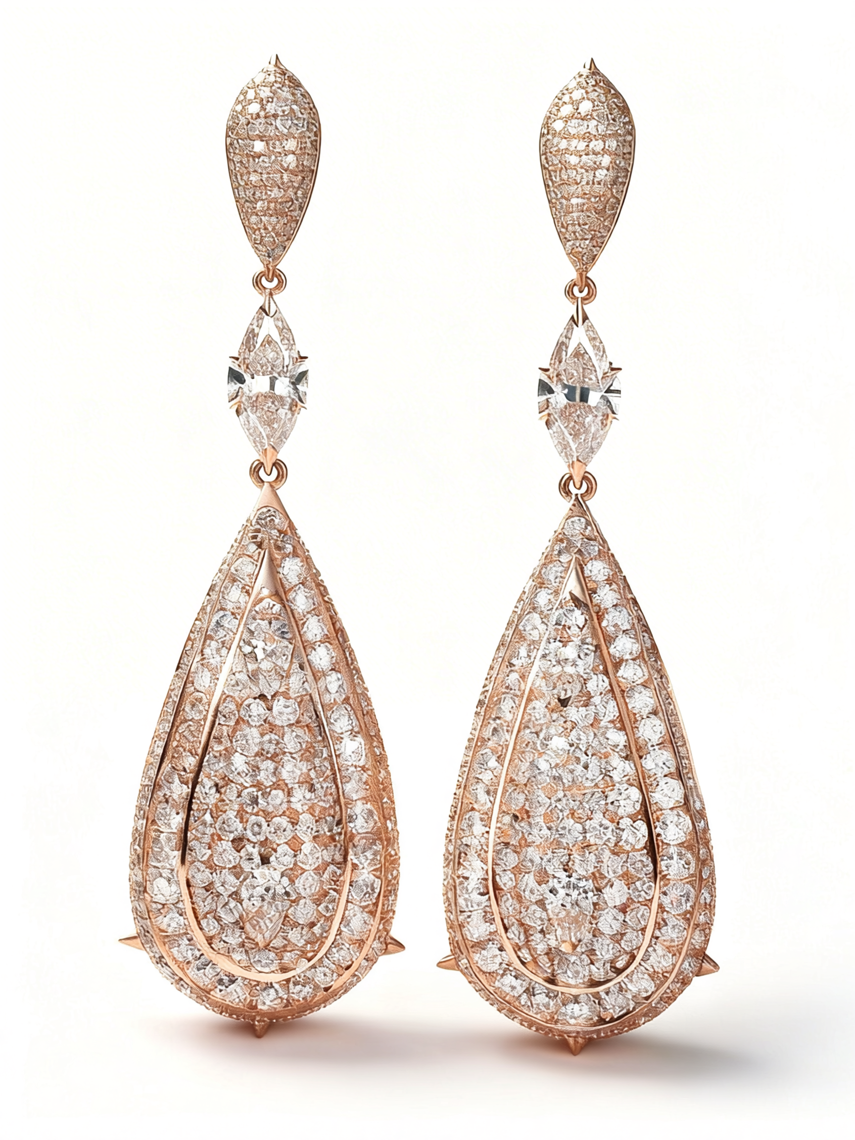 Poire Royale Drop Earrings