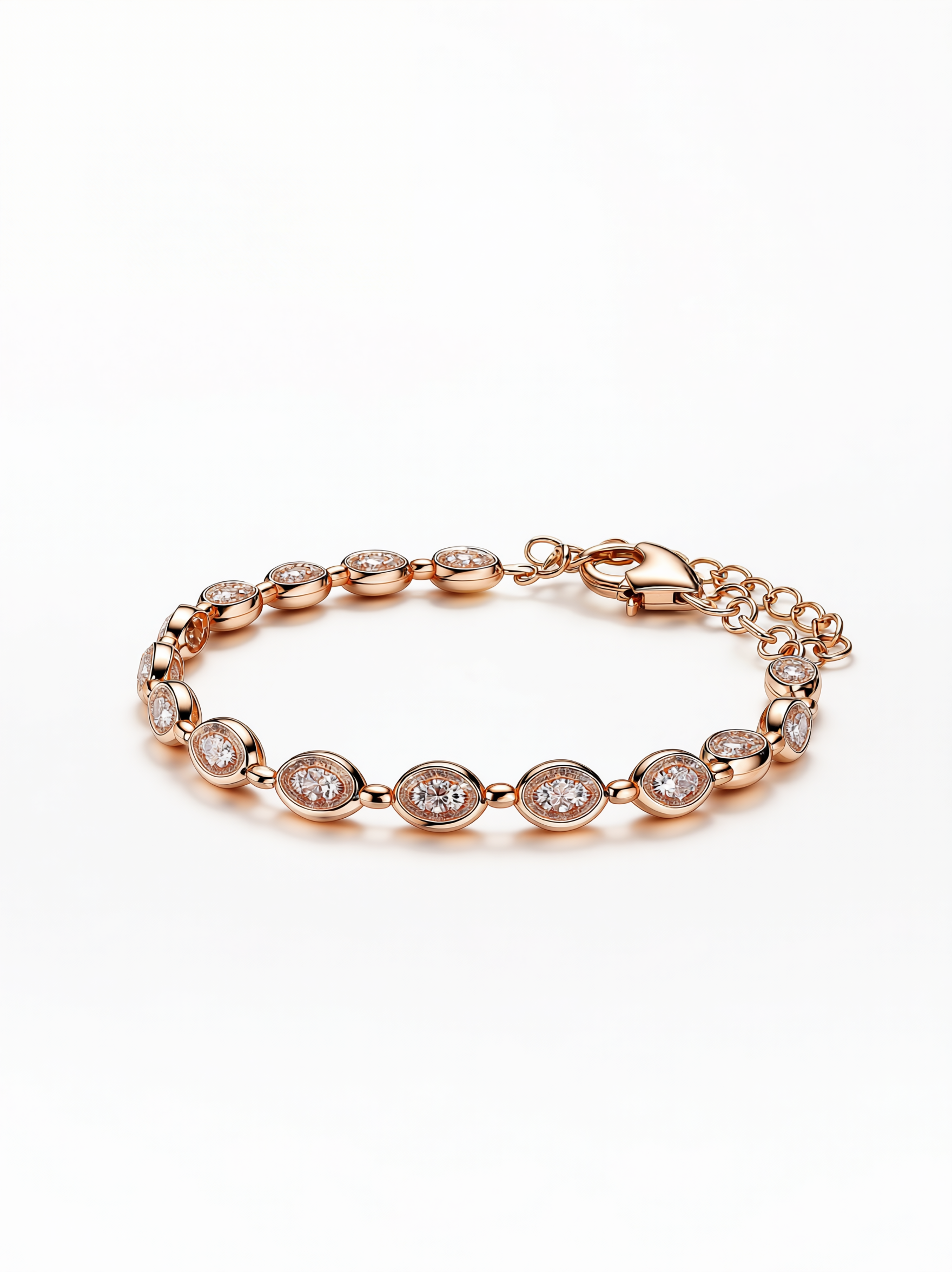 Mini Chaîne Diamant Bracelet