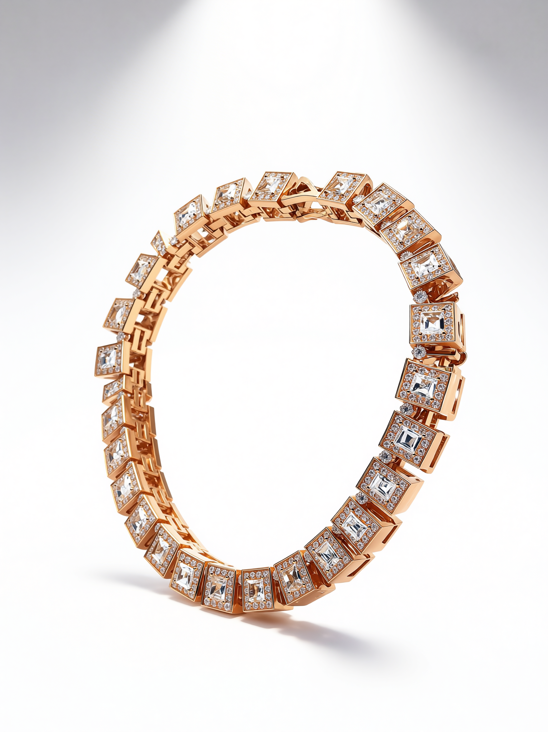 Collier Galerie Rose