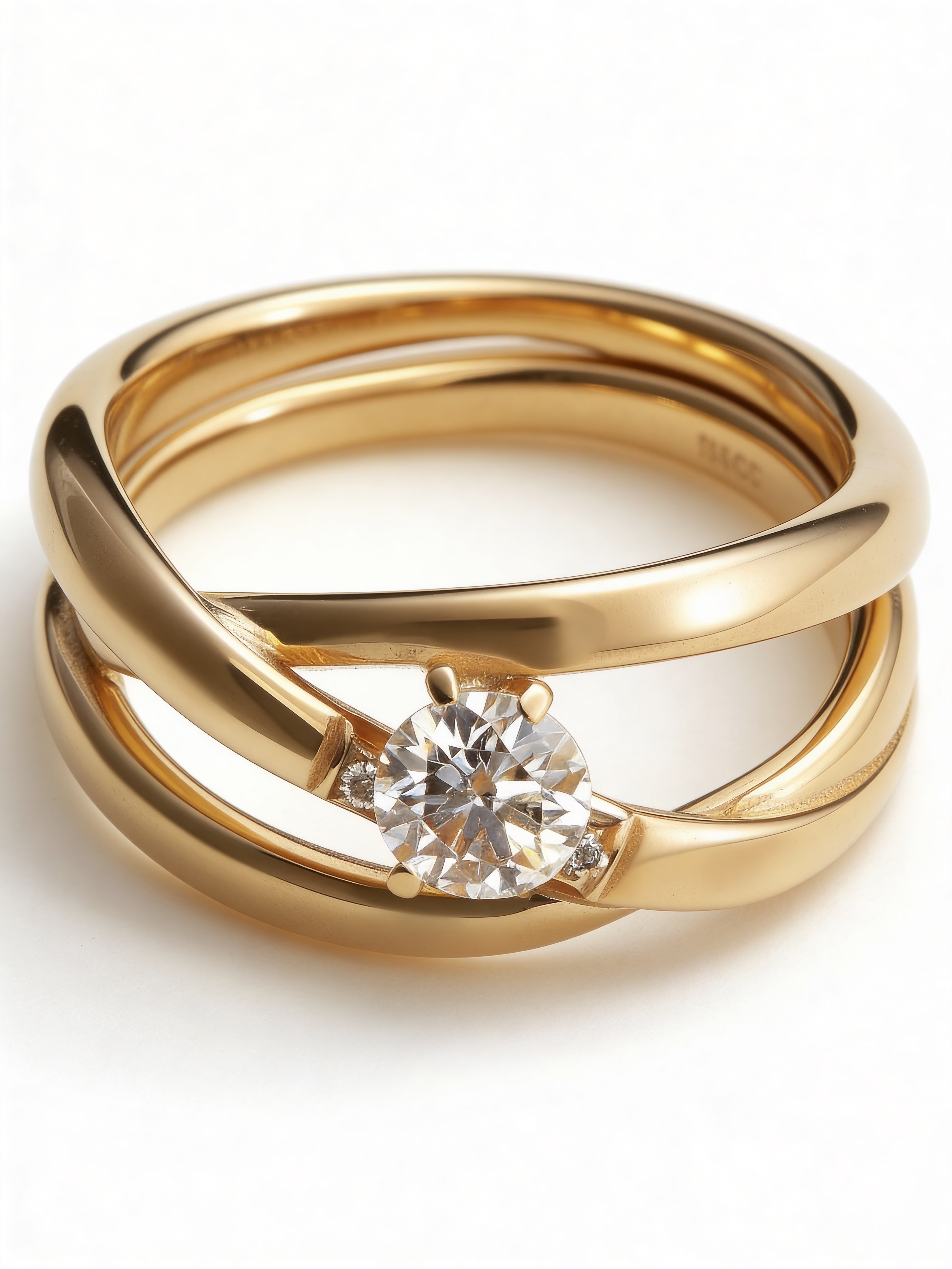 Spirale Solitaire Ring