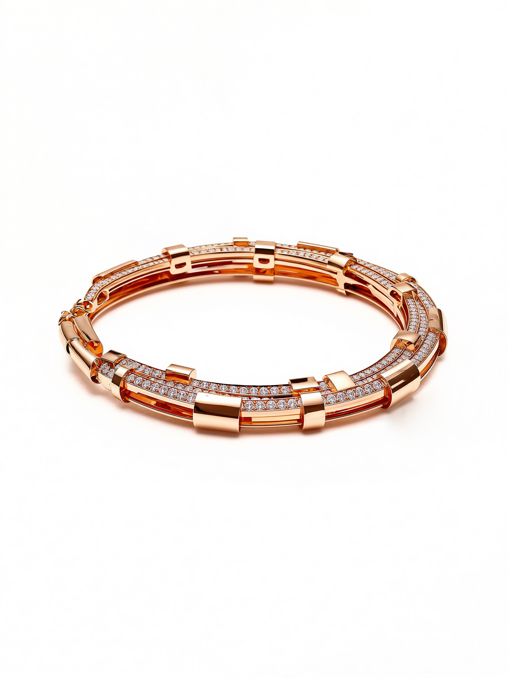 Collier Tressé Rosée