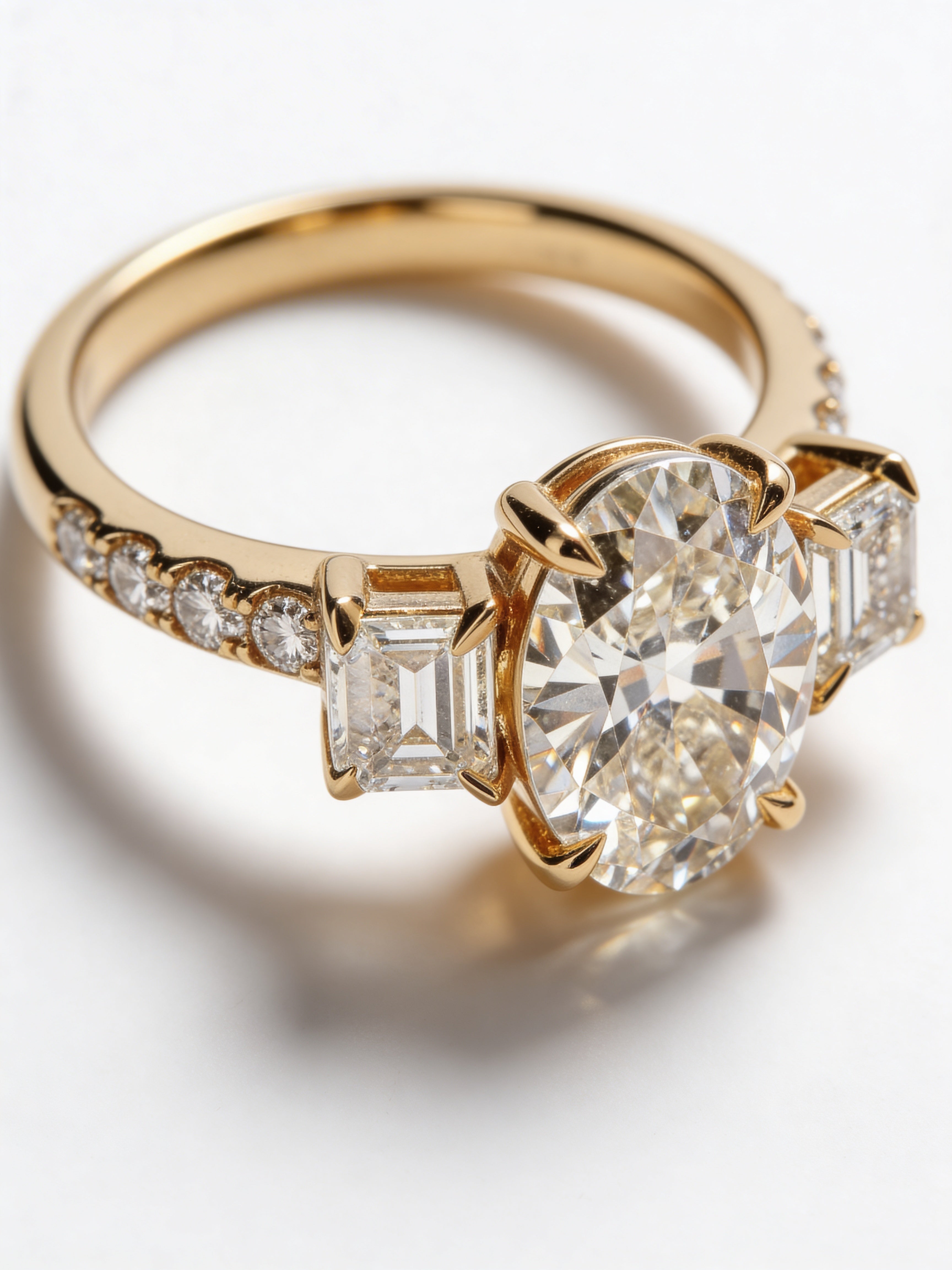 Solitaire Lumière Ring