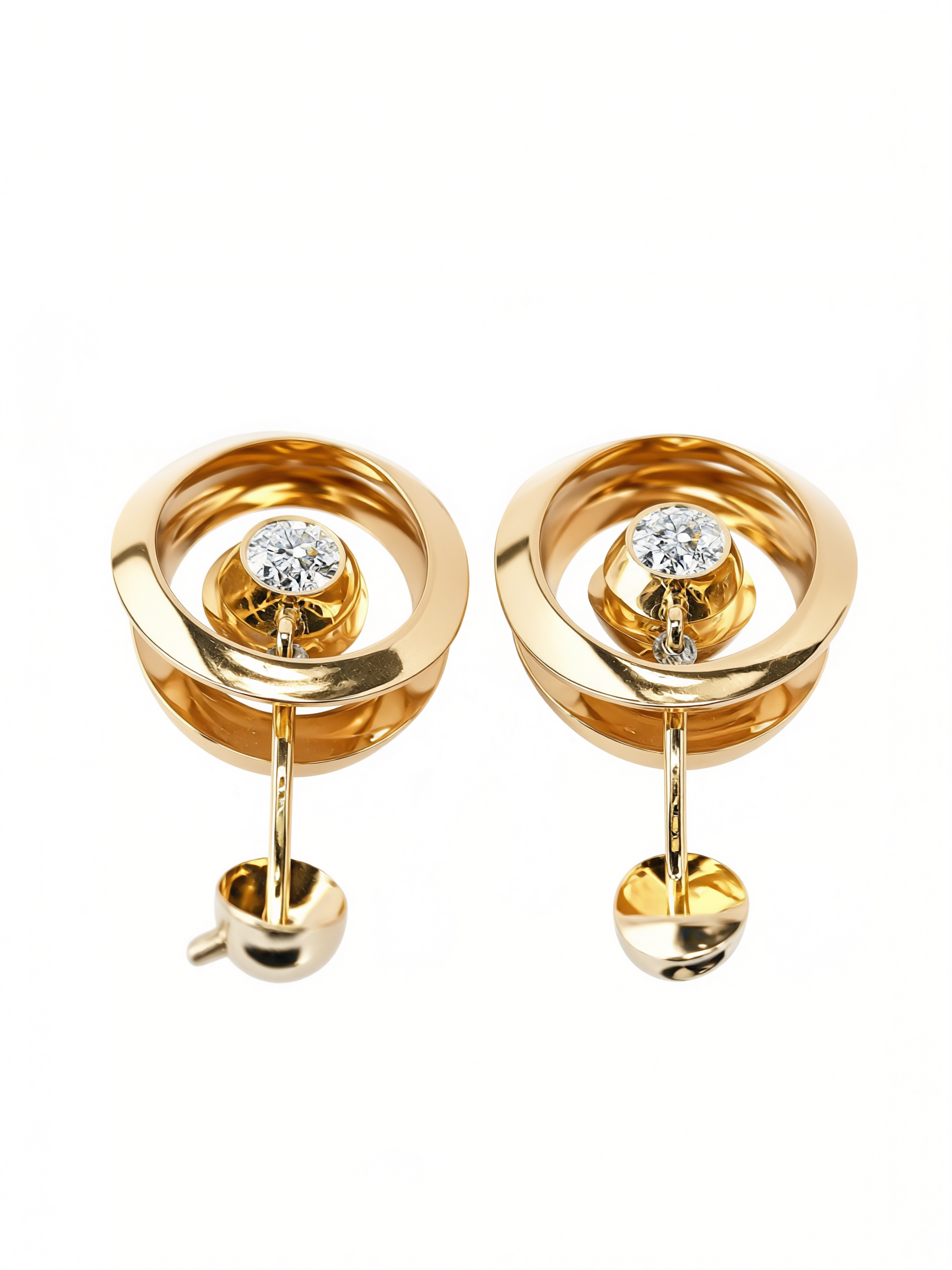 Médaille Lumière Stud Earrings