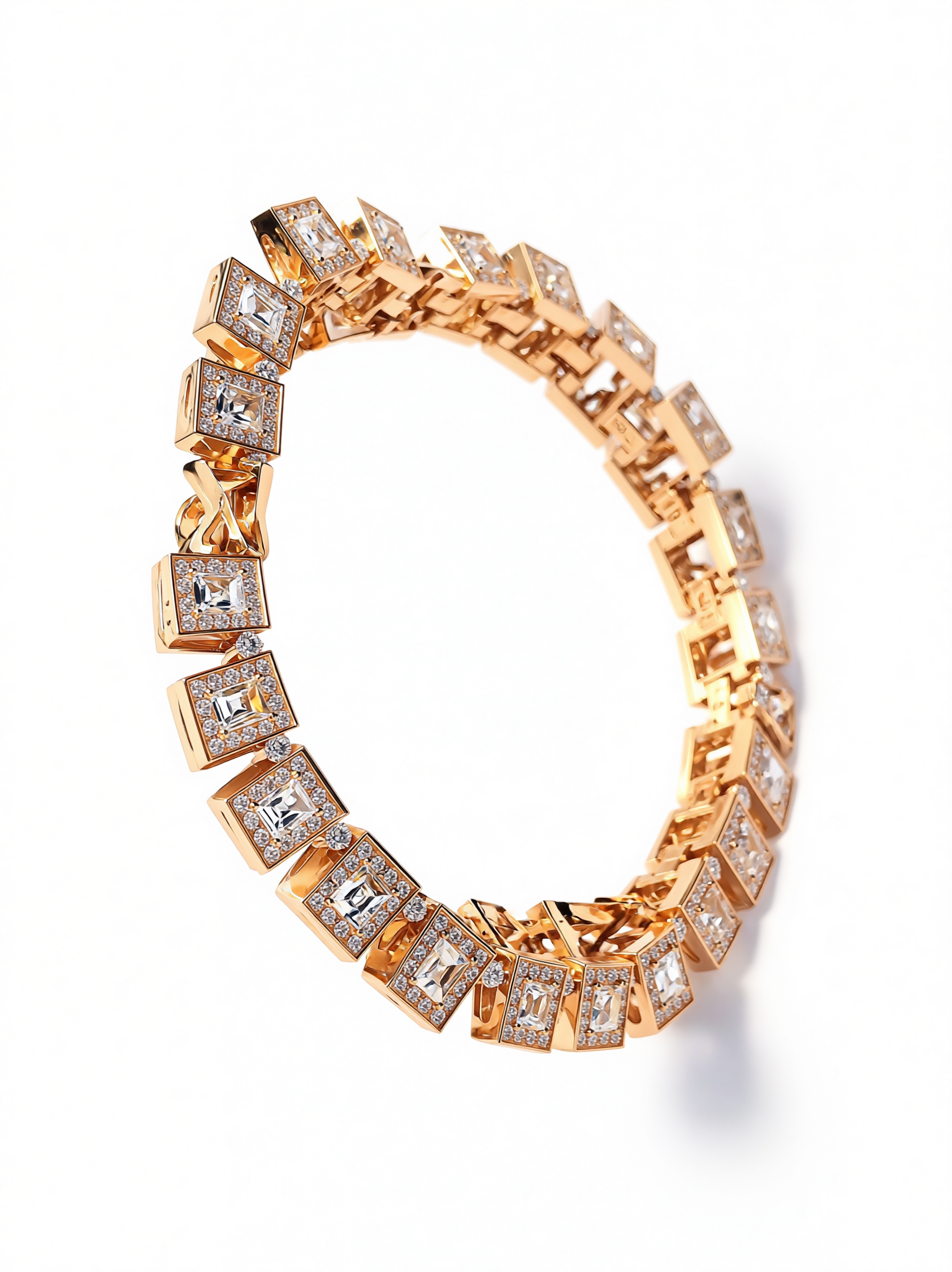 Collier Galerie Rose