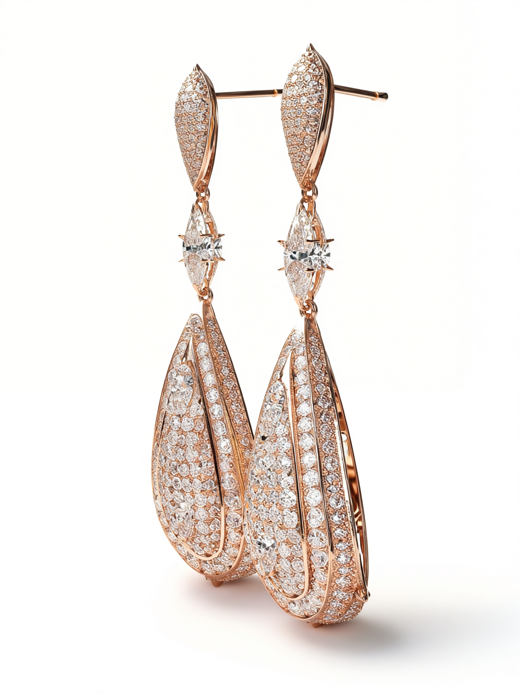Poire Royale Drop Earrings