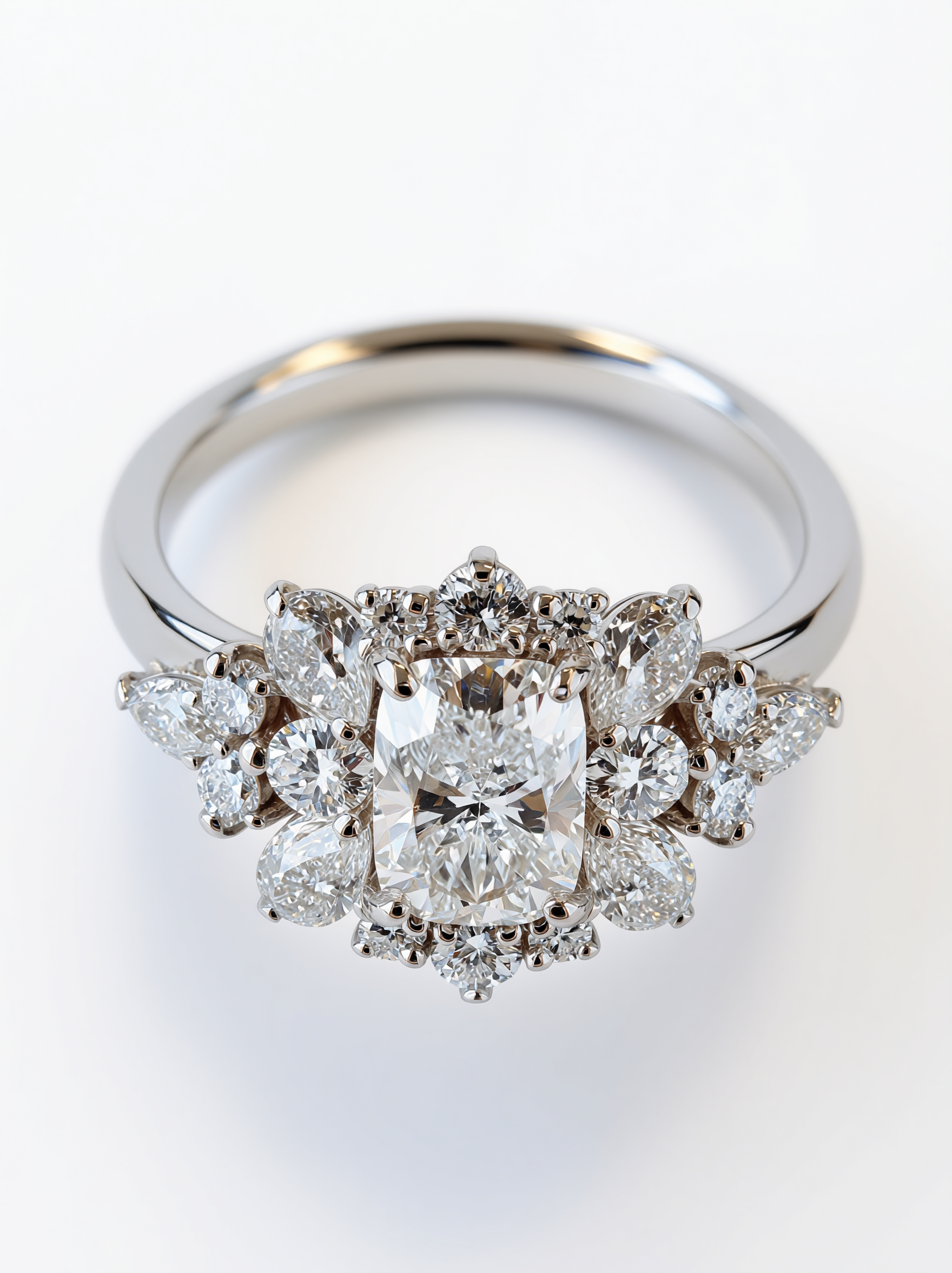 Fleur de Neige Ring