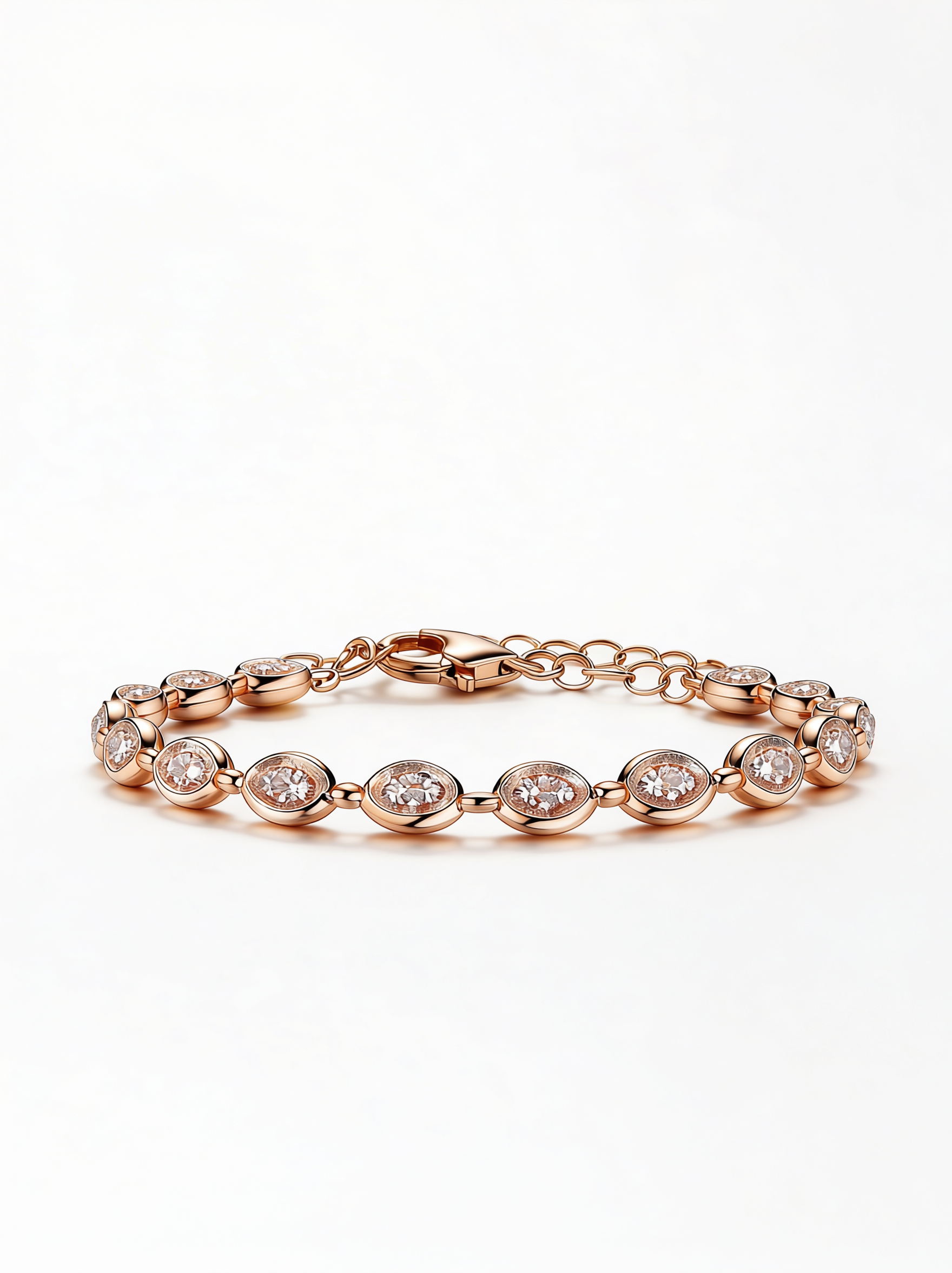 Mini Chaîne Diamant Bracelet