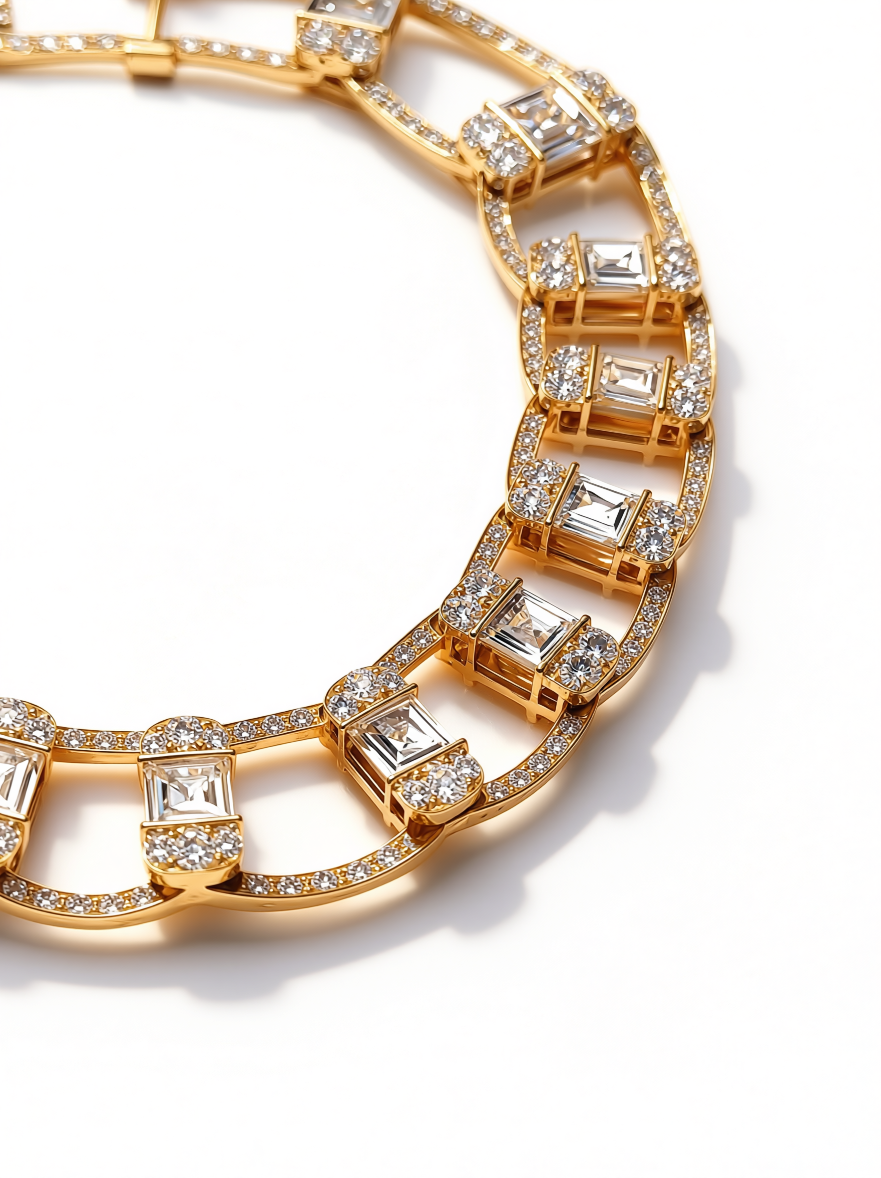 Collier Rivière Carrée