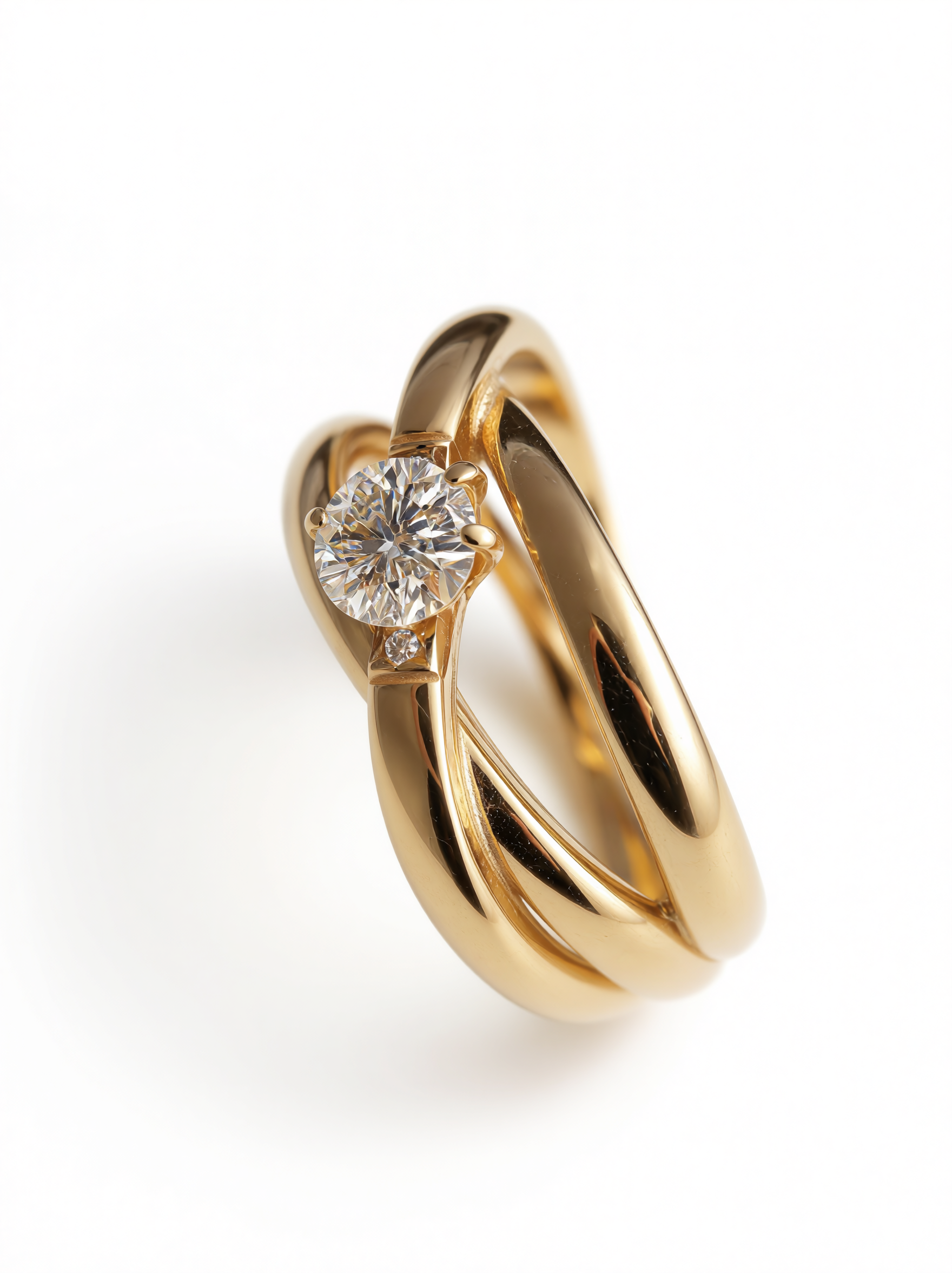 Spirale Solitaire Ring