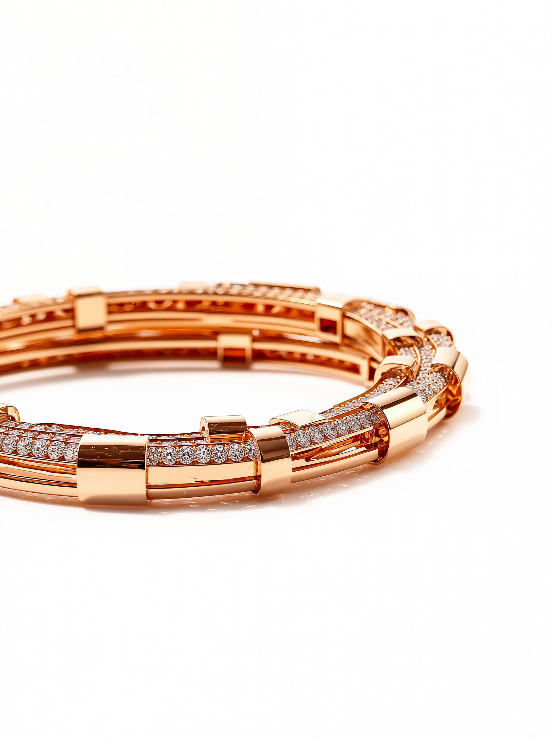 Collier Tressé Rosée