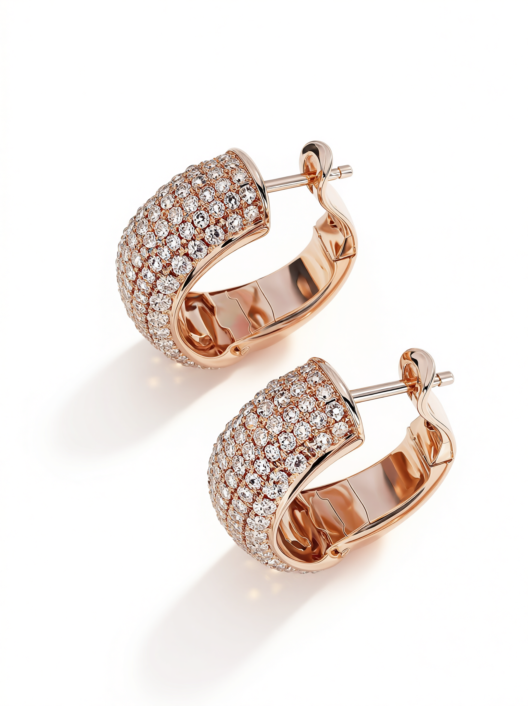 Mini Pavé Hoops