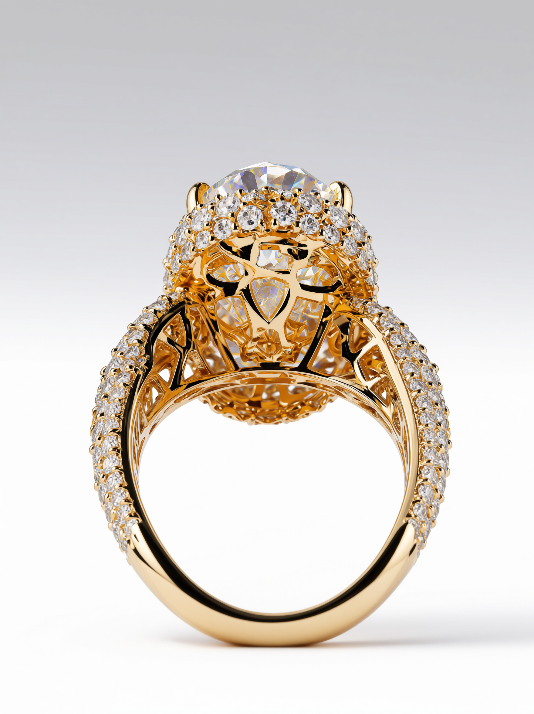 Aurore Halo Ring