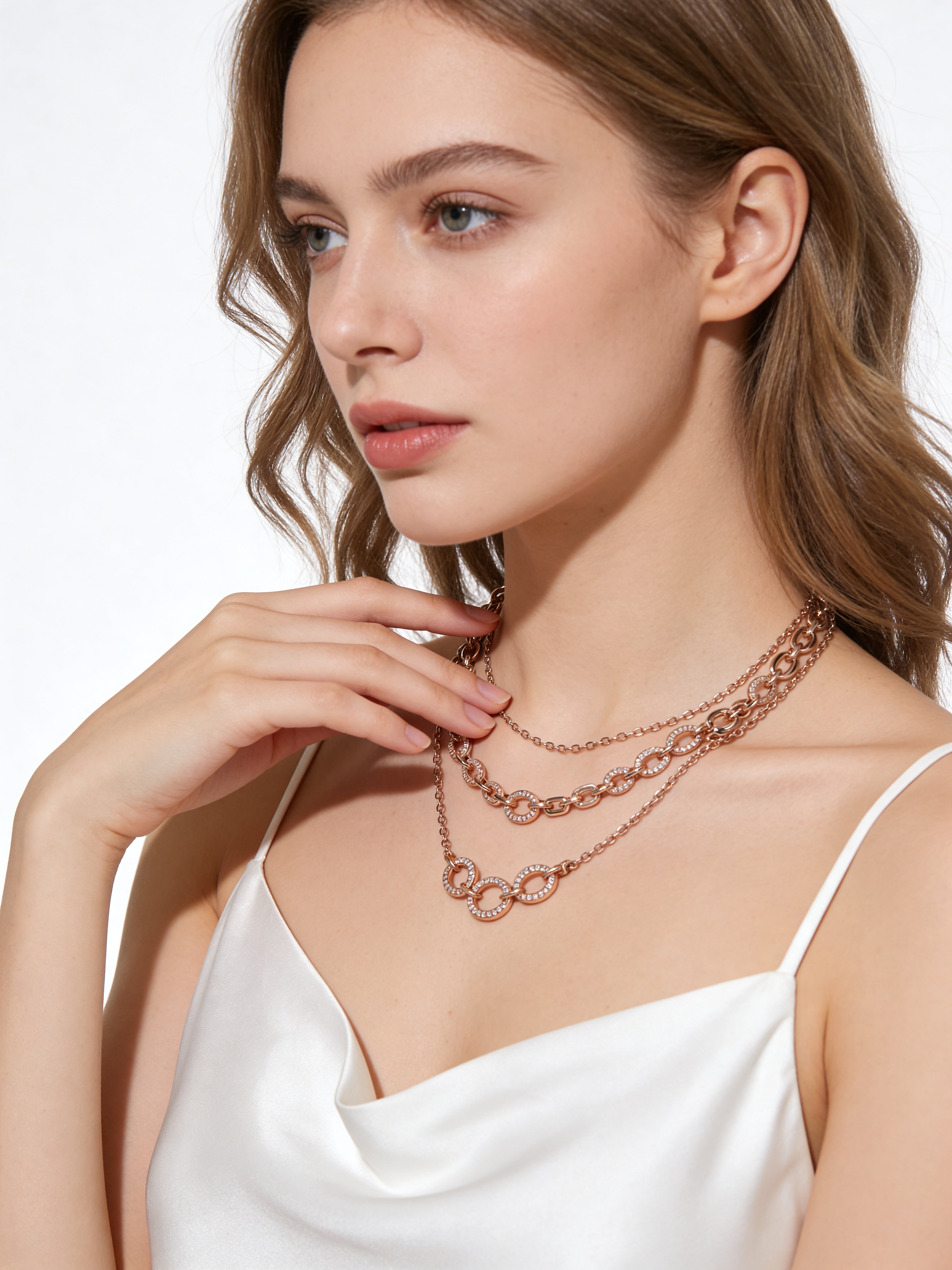 Collier Rosée Lien