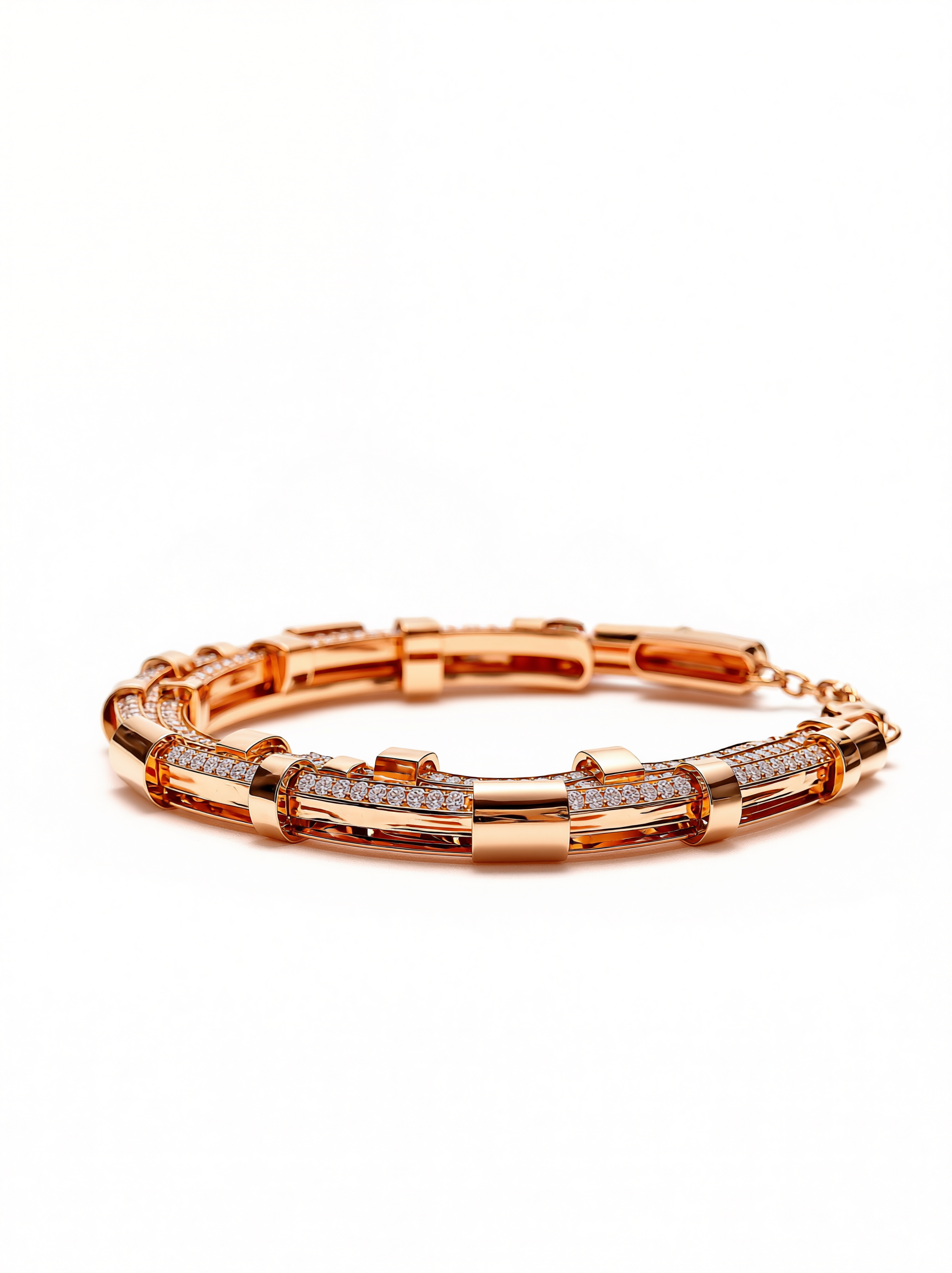 Collier Tressé Rosée